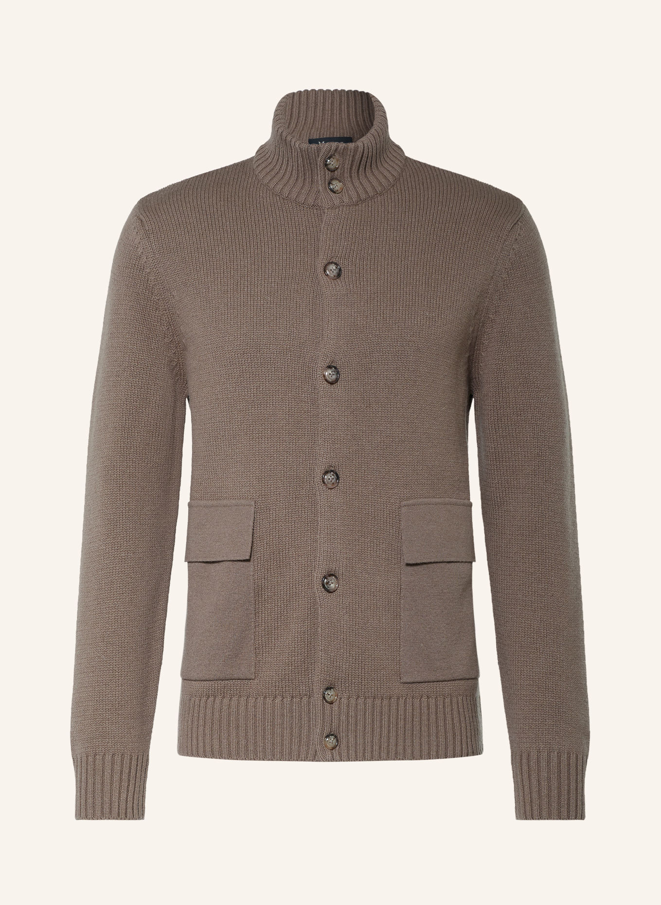 MAERZ MUENCHEN Cardigan: TAUPE