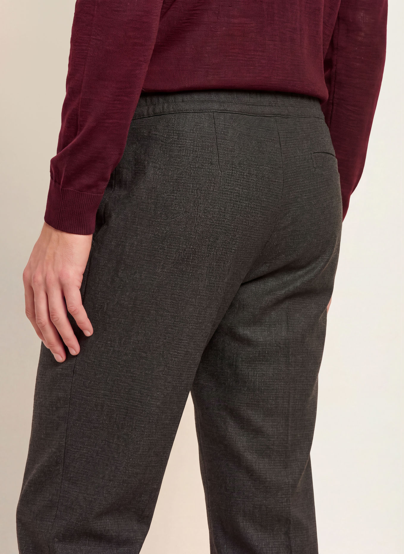 MAERZ MUENCHEN Hose Regular Fit: DUNKELBRAUN