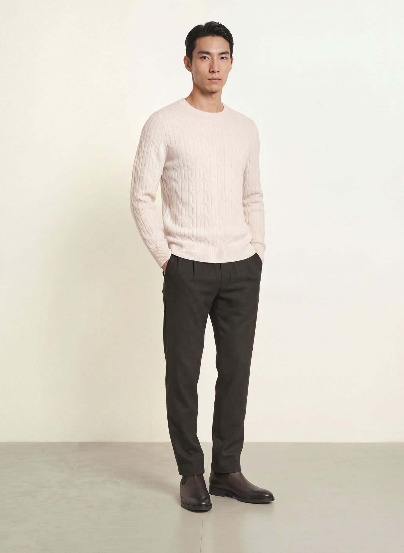 MAERZ MUENCHEN Cashmere Sweaters: ECRU