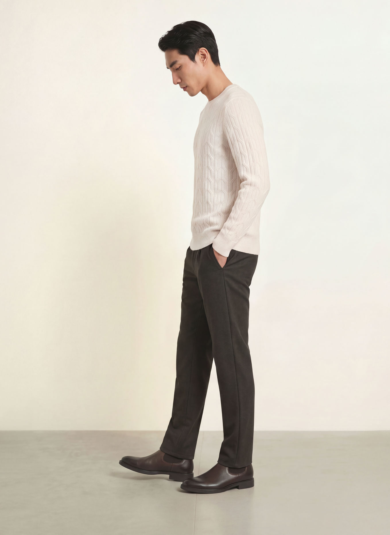 MAERZ MUENCHEN Cashmere Sweaters: ECRU