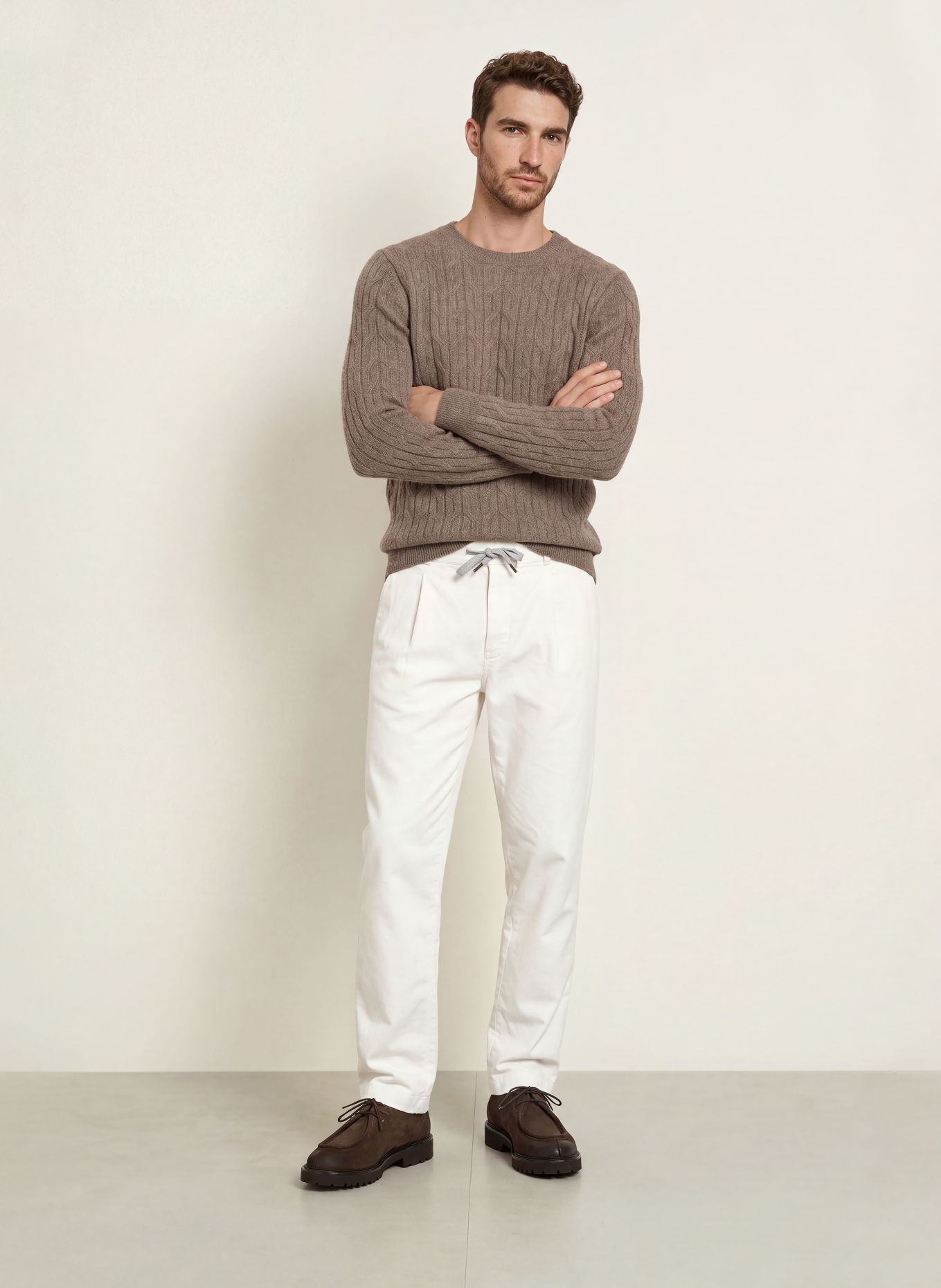 MAERZ MUENCHEN Cashmere Sweaters: TAUPE