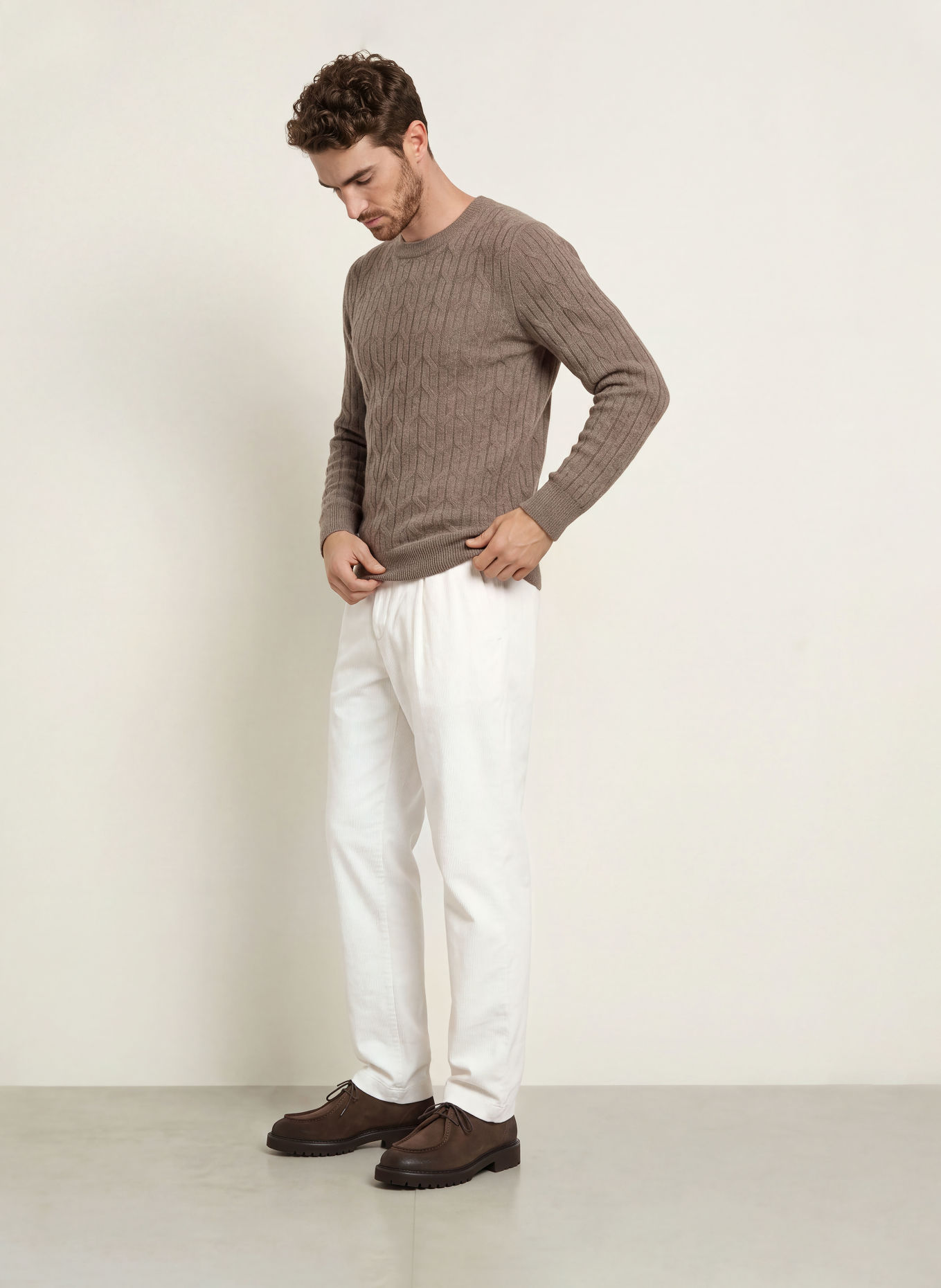MAERZ MUENCHEN Cashmere Sweaters: TAUPE