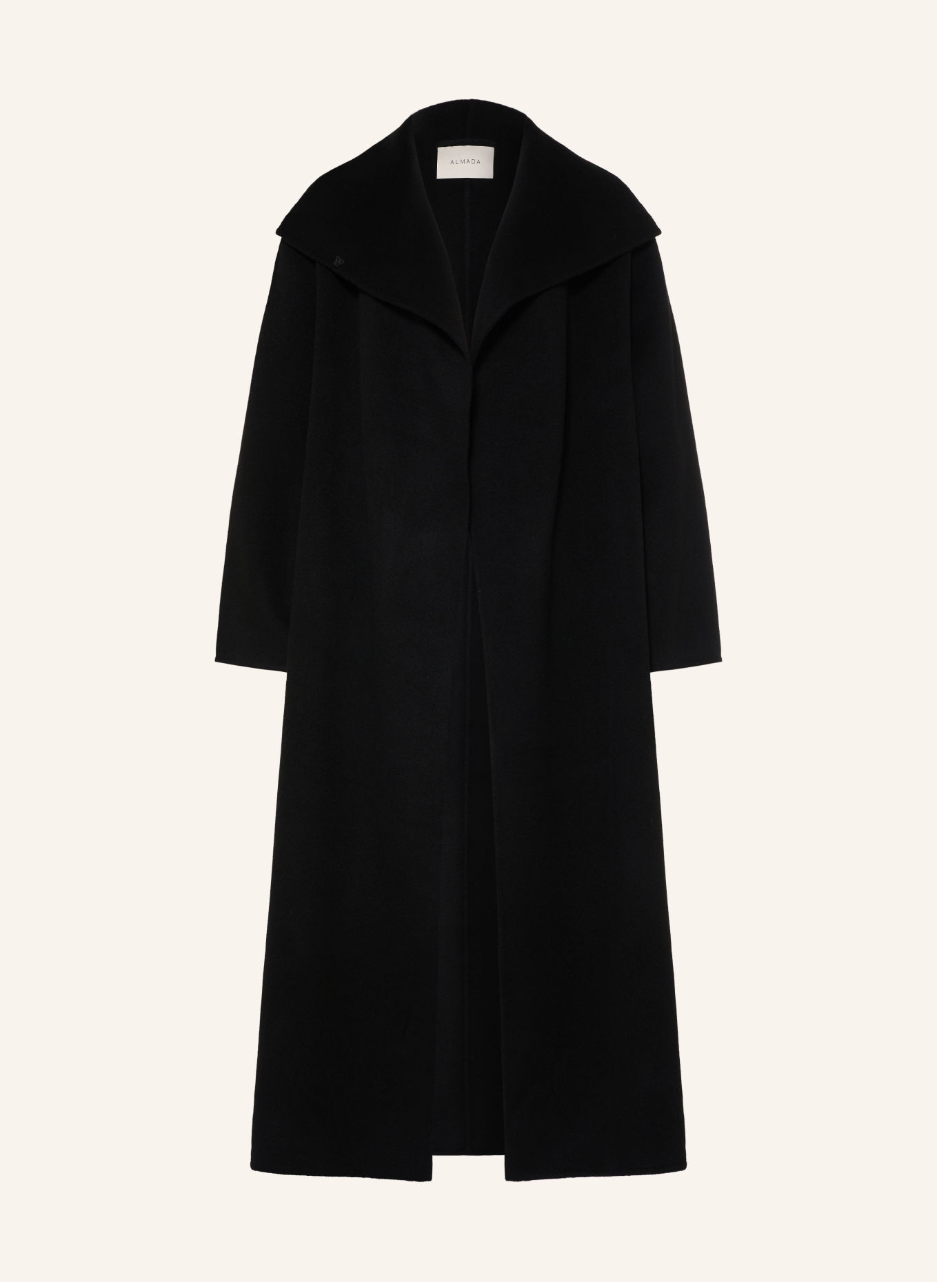 ALMADA LABEL KAITY Wool coat: BLACK
