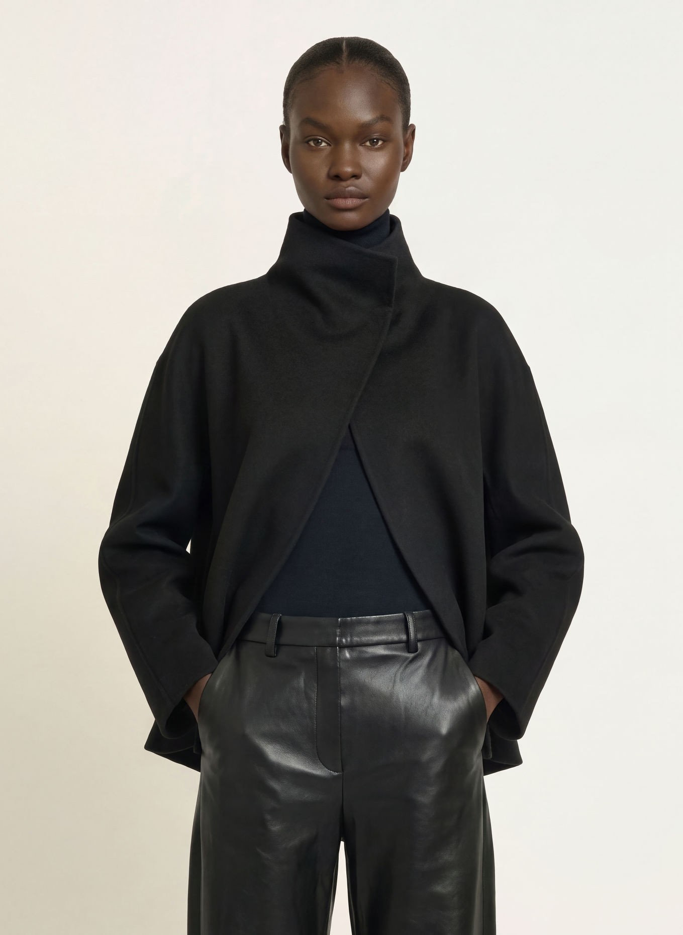 ALMADA LABEL CADIE Jacket: BLACK