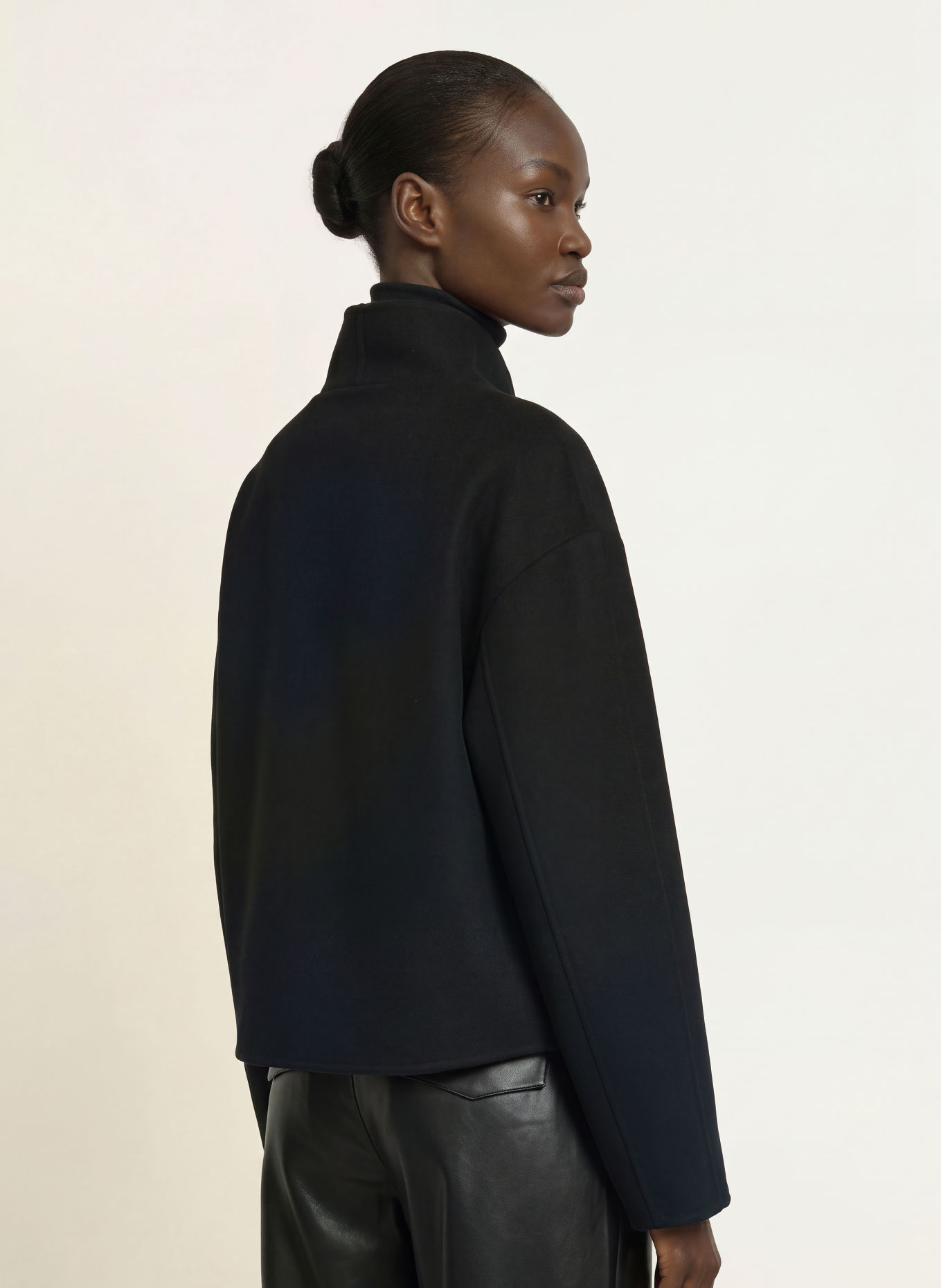 ALMADA LABEL CADIE Jacket: BLACK