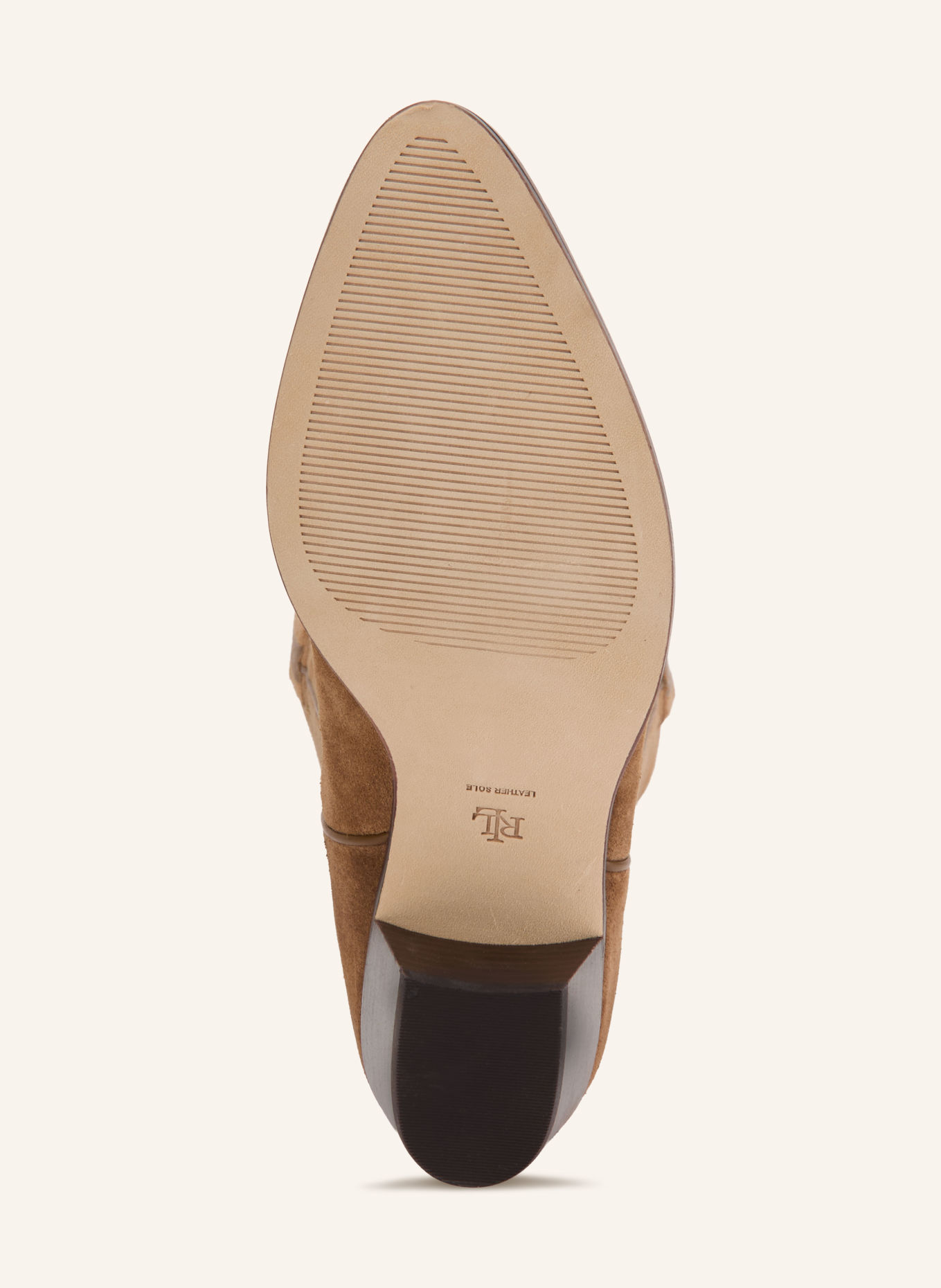 LAUREN RALPH LAUREN Cowboy Boots: HELLBRAUN