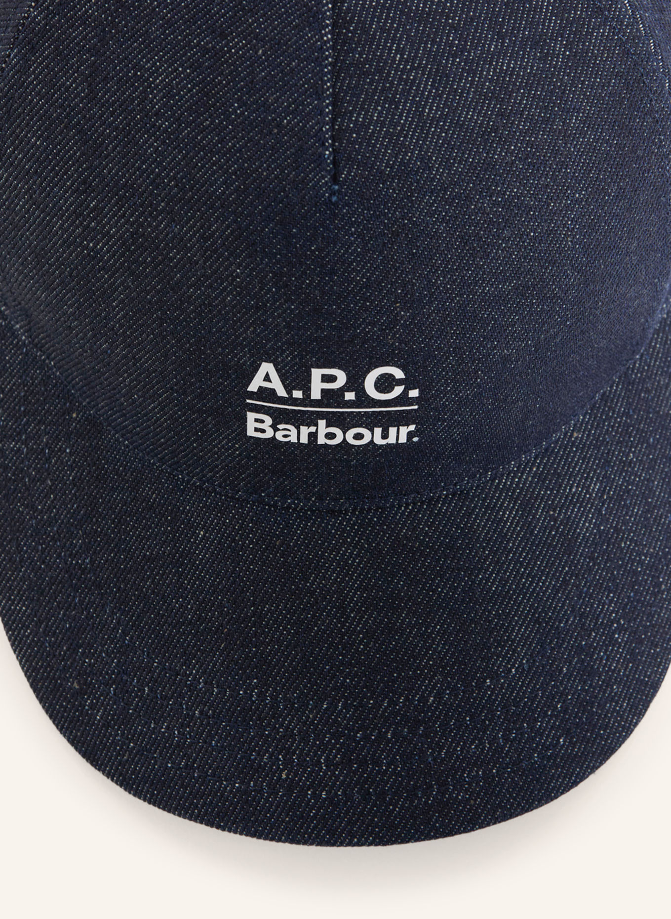 Barbour Jeans-Cap: BLAU