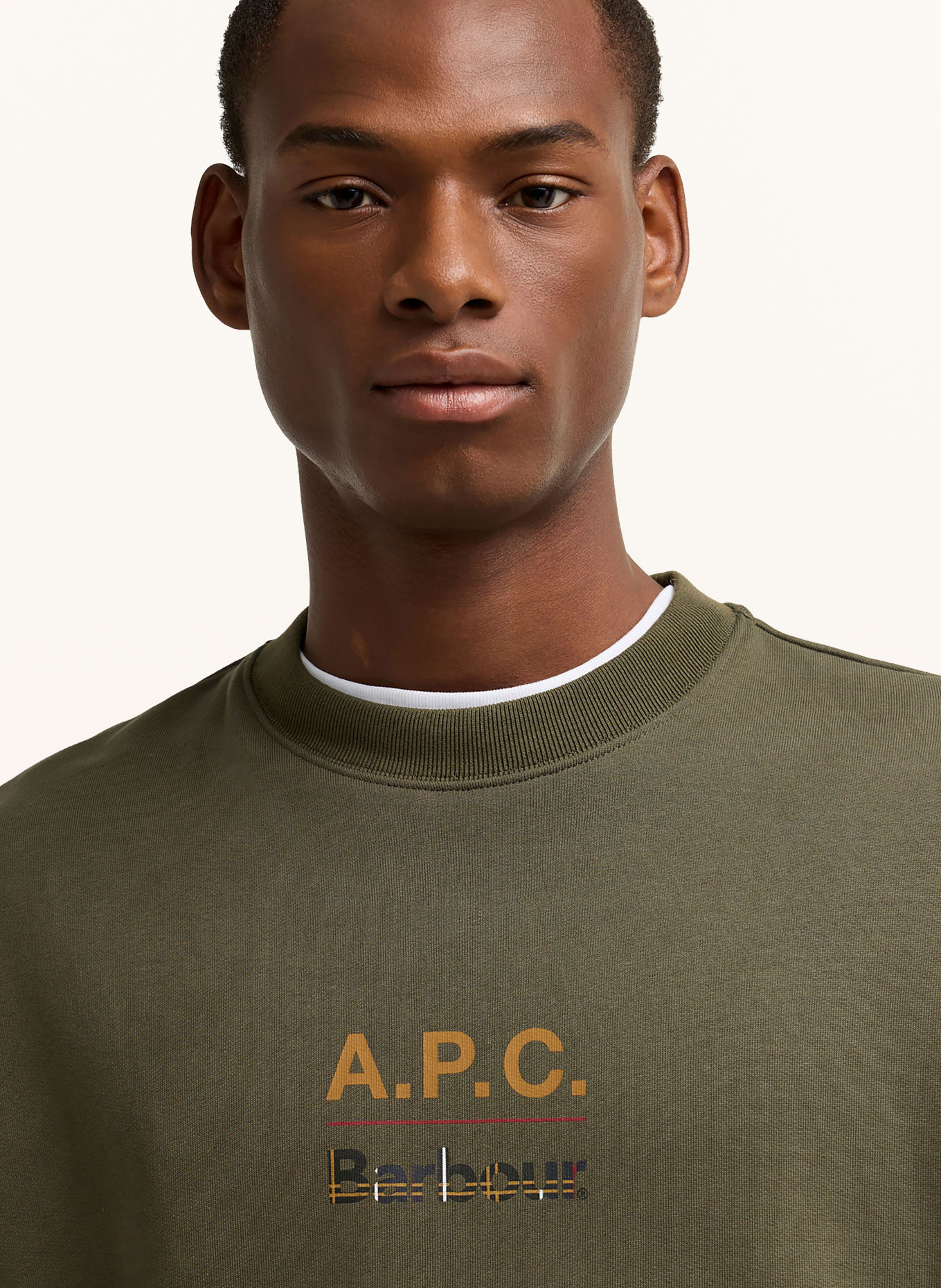 Barbour Sweatshirt: OLIV