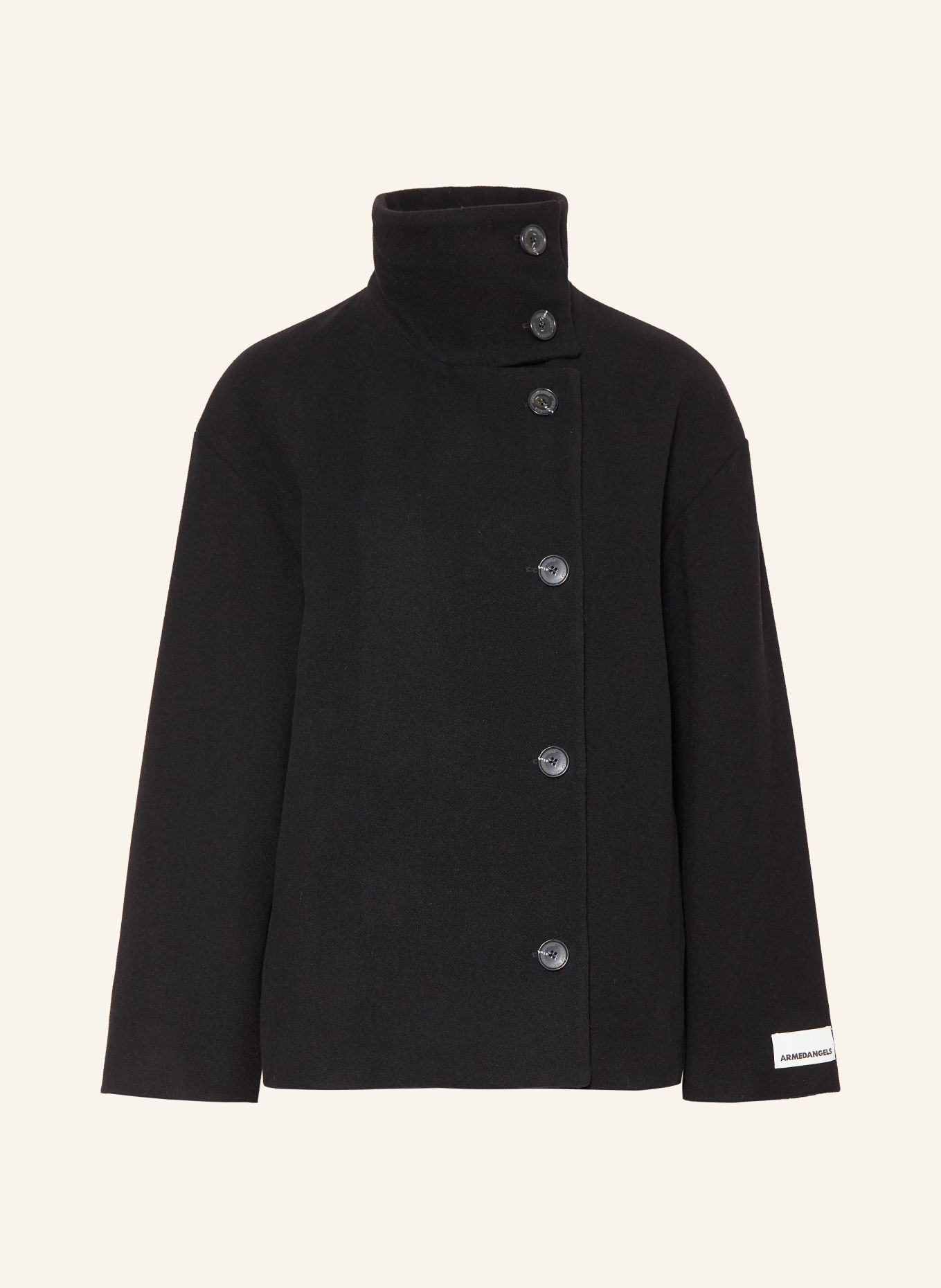 ARMEDANGELS MAJELAA blazer: BLACK