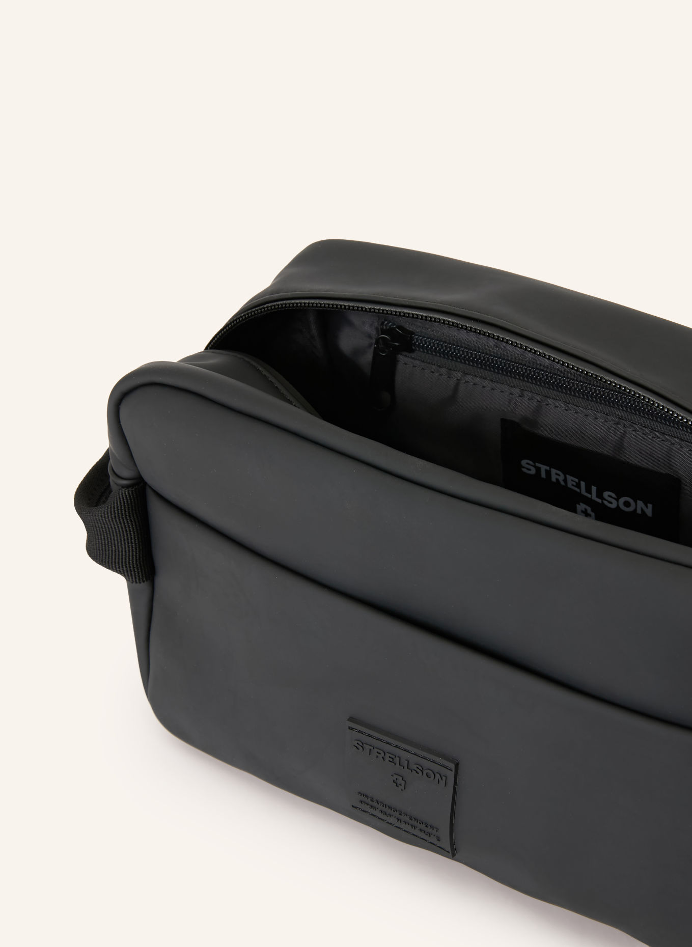 STRELLSON BLACKPOOL Toiletry Bag: BLACK