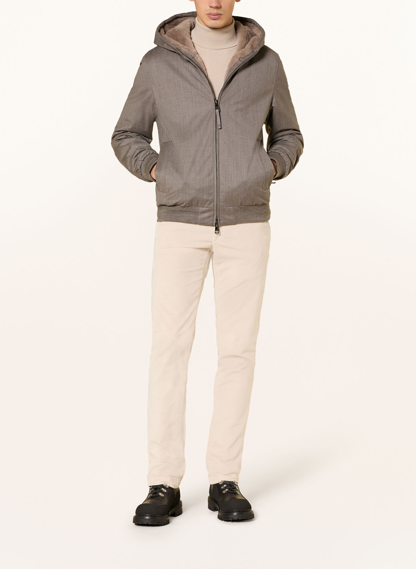 DUNO Jacke: GRAU