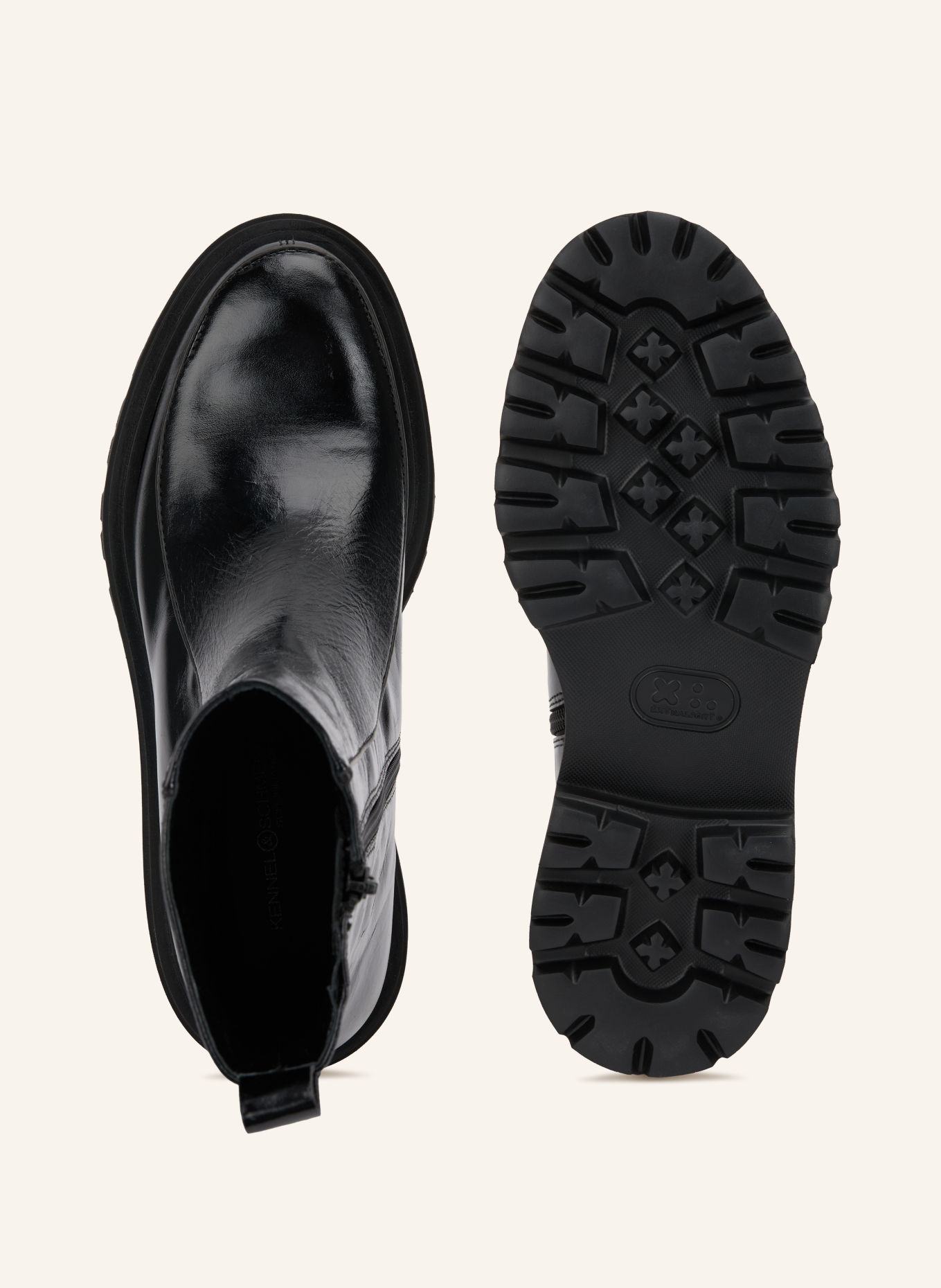 KENNEL & SCHMENGER Boots BELL OXFORD: SCHWARZ