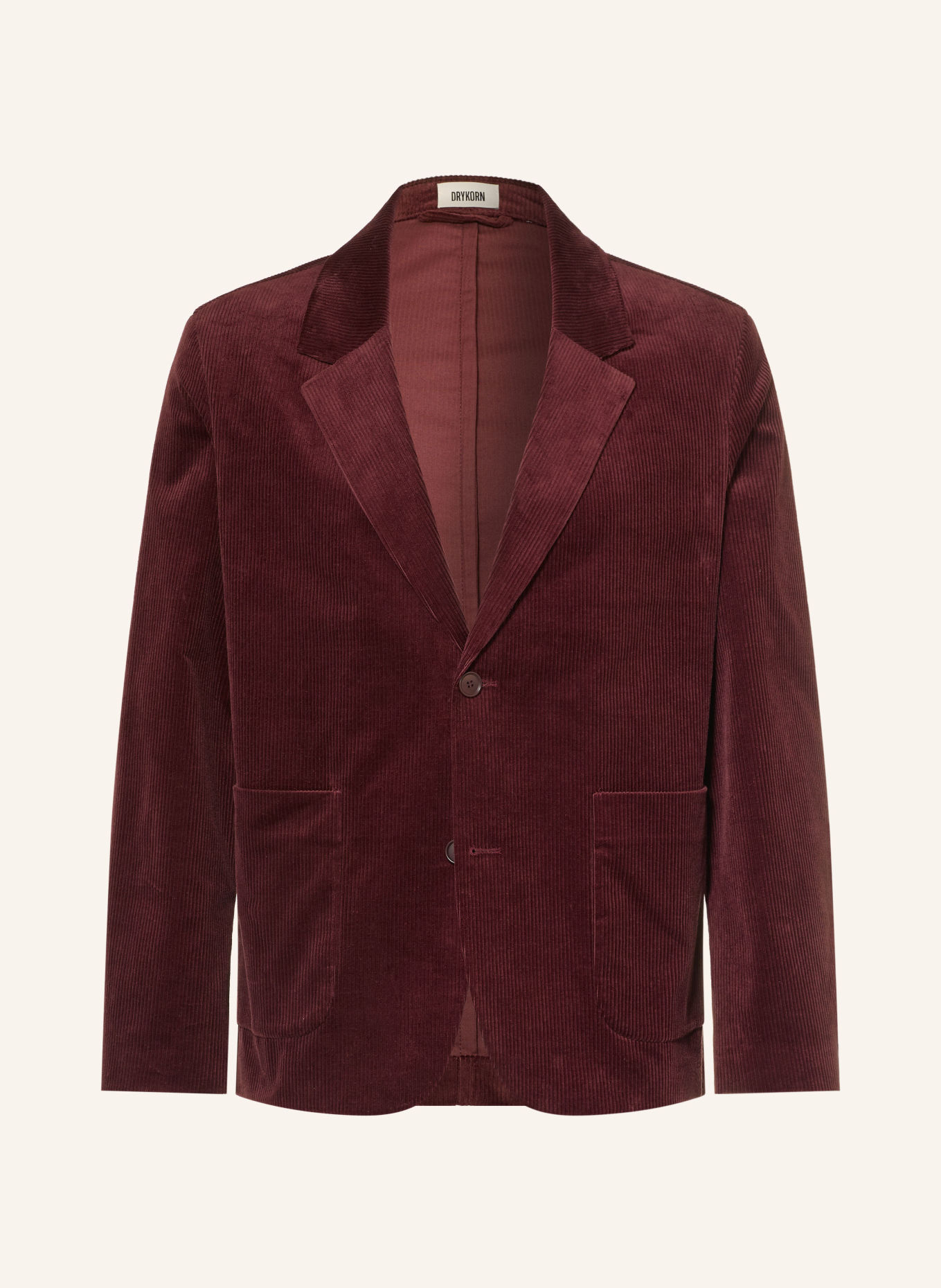 DRYKORN Anzugsakko YACODA Regular Fit aus Cord: 5105 rot
