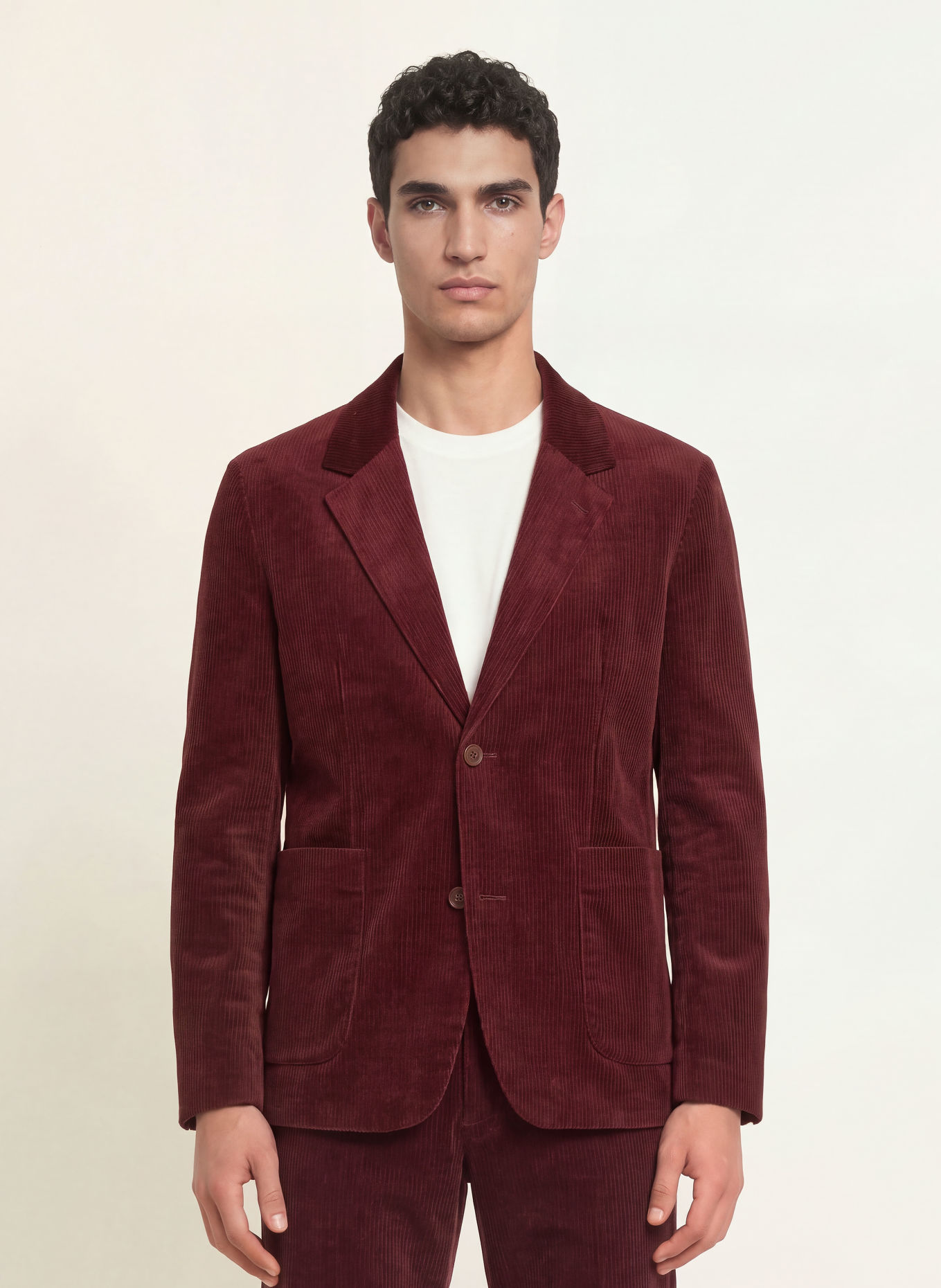 DRYKORN Anzugsakko YACODA Regular Fit aus Cord: 5105 rot