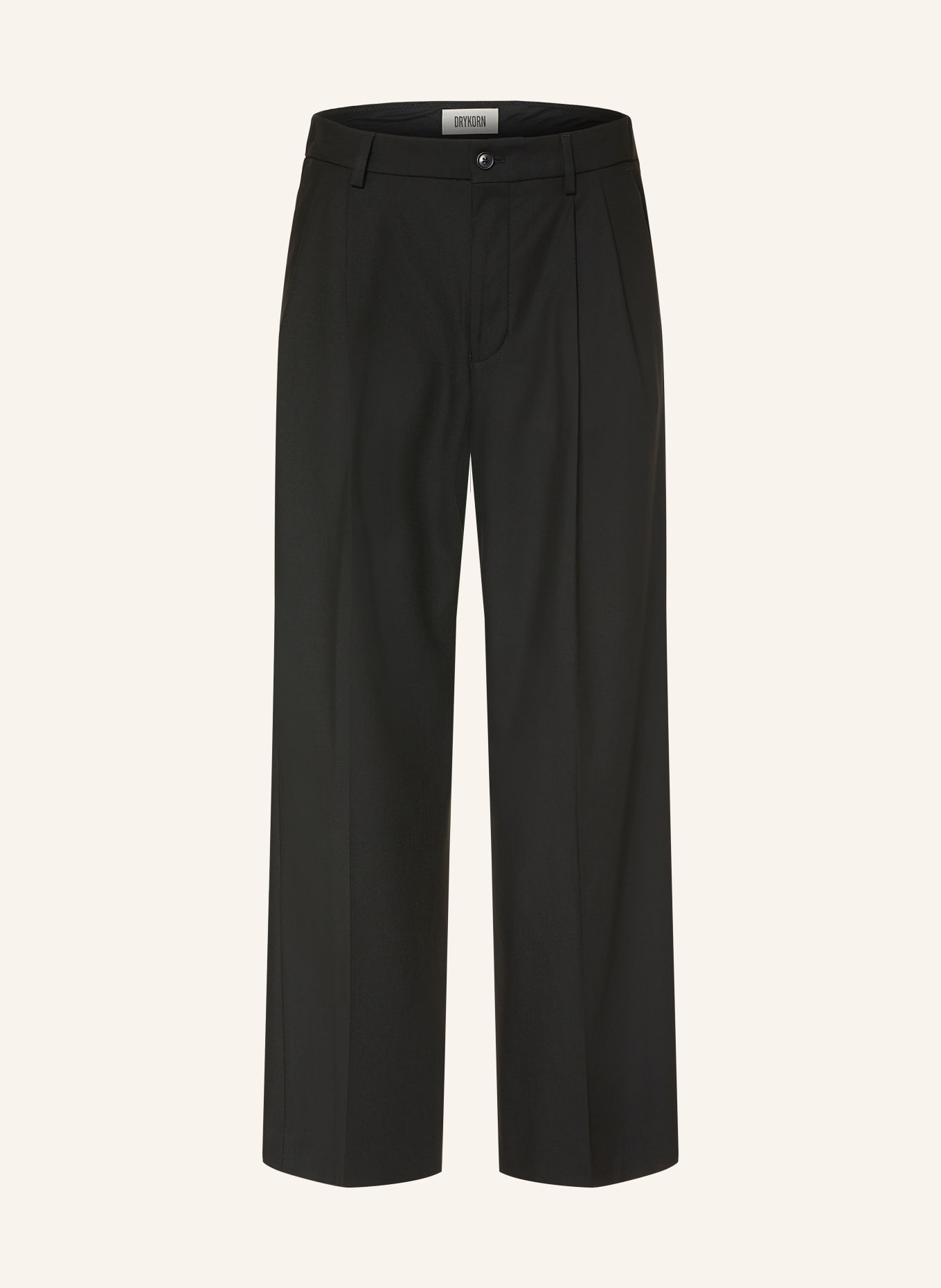 DRYKORN Hose LEEK Regular Fit: 1000 SCHWARZ