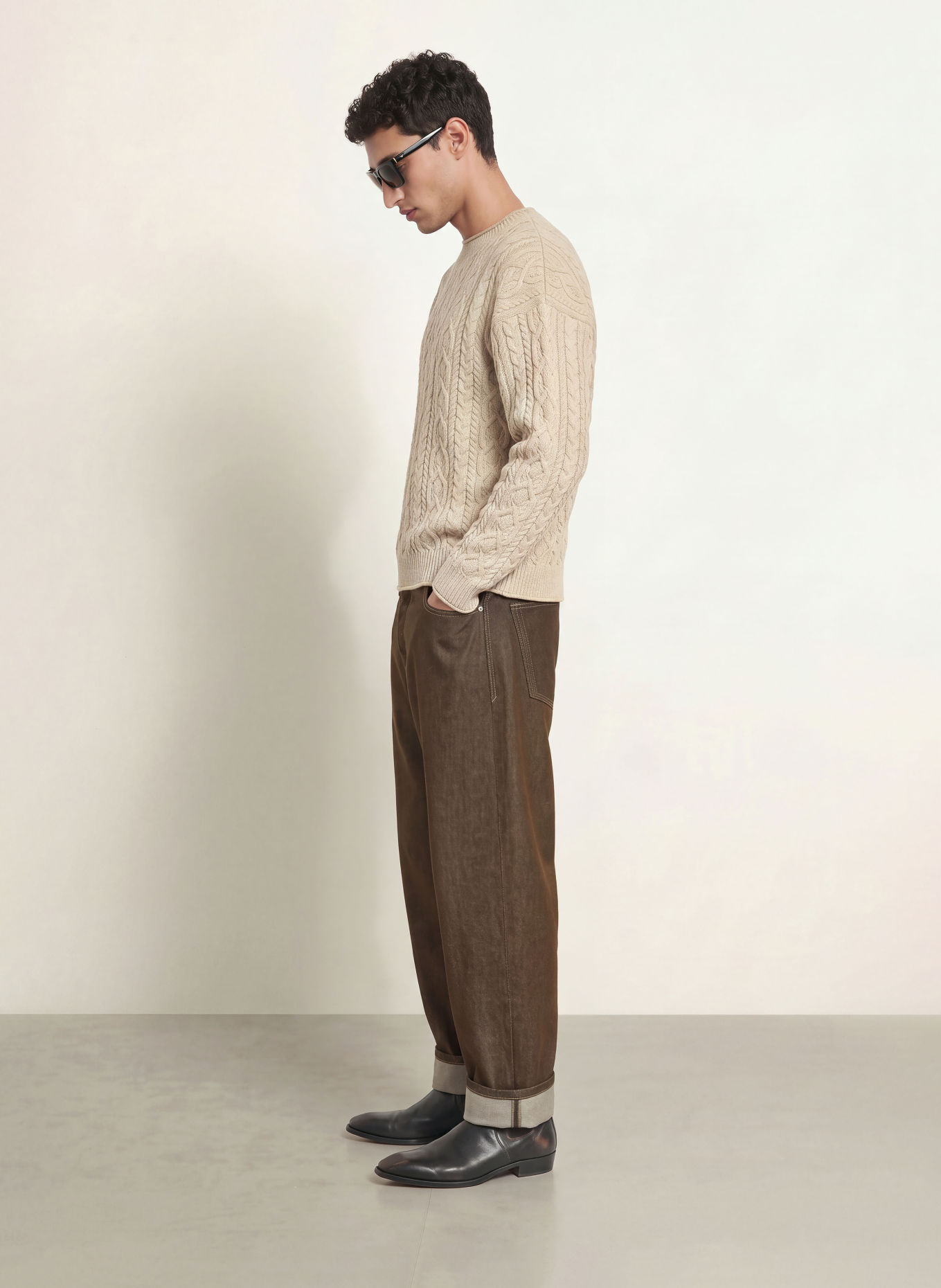 DRYKORN Pullover NOREG: BEIGE