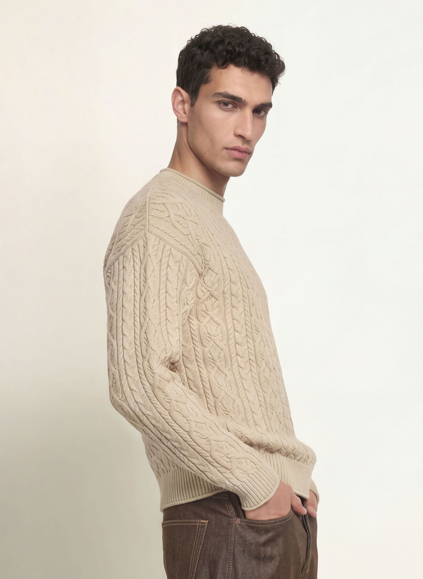 DRYKORN Pullover NOREG: BEIGE