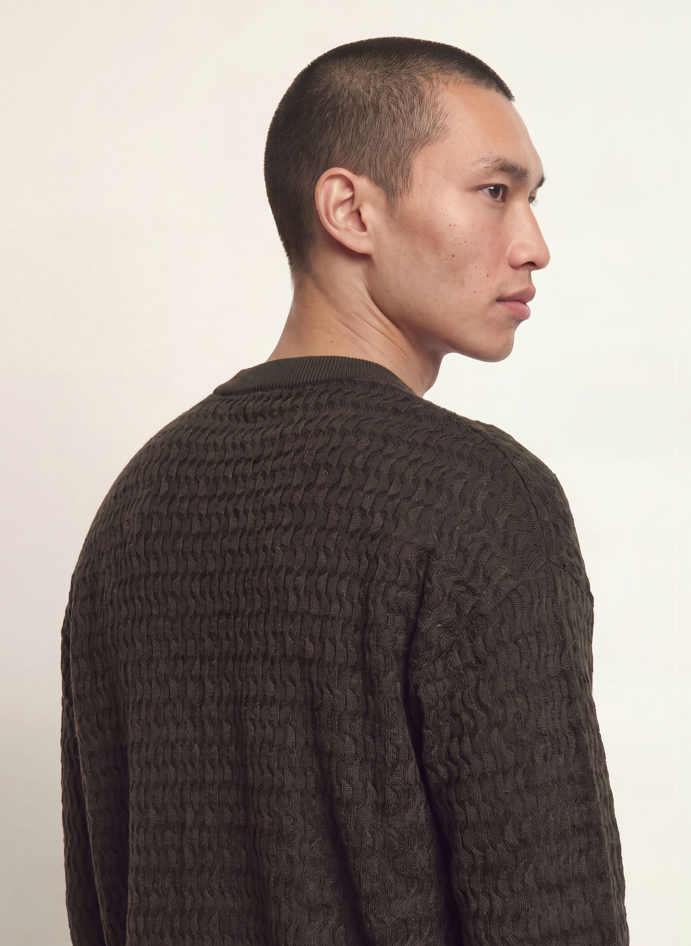DRYKORN VALDRIK Sweater: DARK BROWN