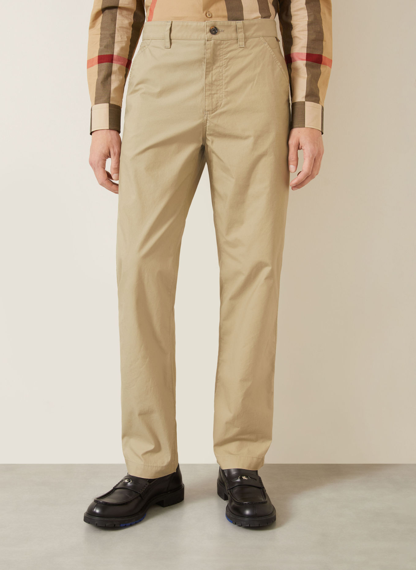 BURBERRY Chino ARTHUR Regular Fit: BEIGE