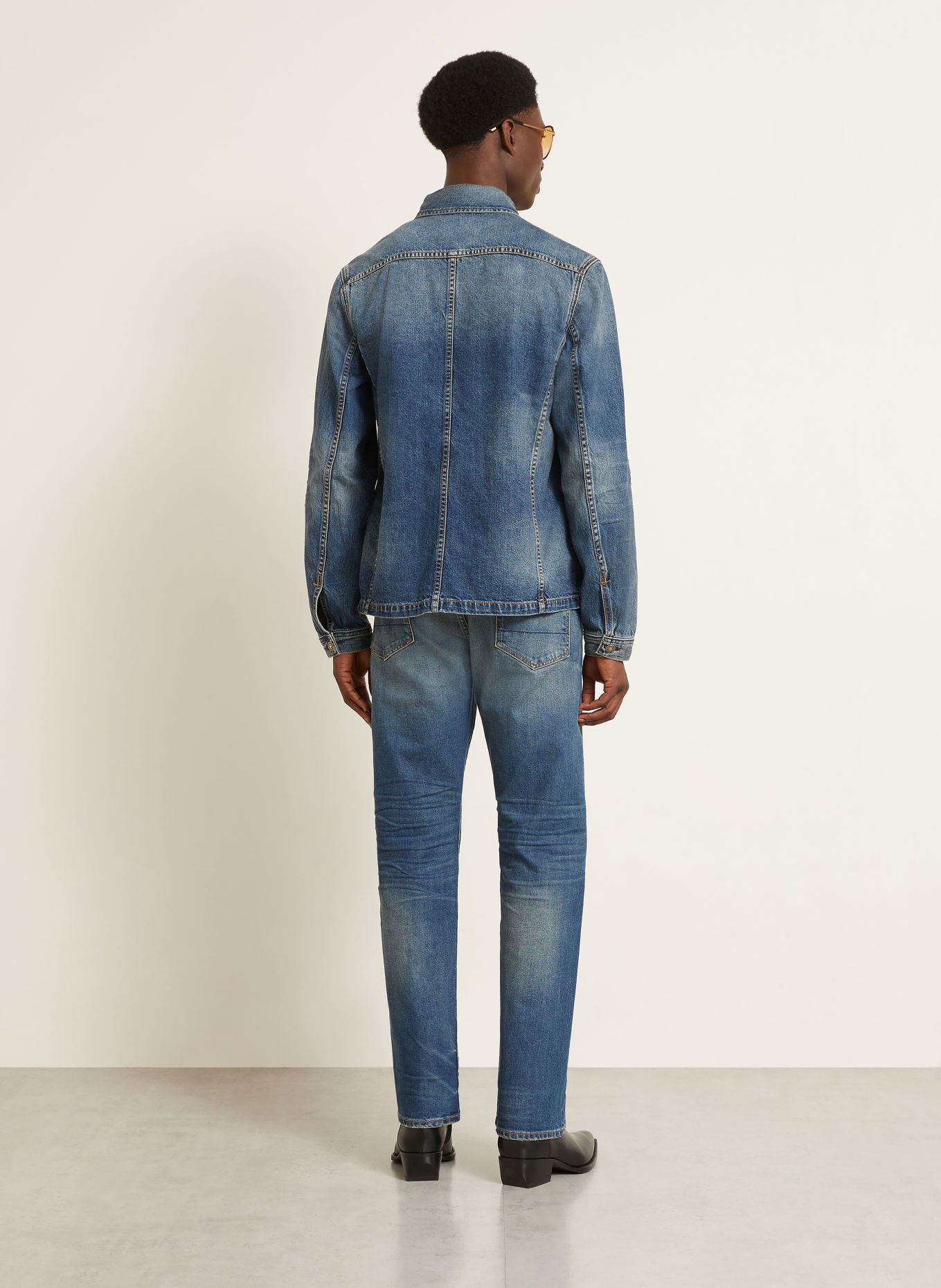 TOM FORD Jeans Overshirt: BLUE