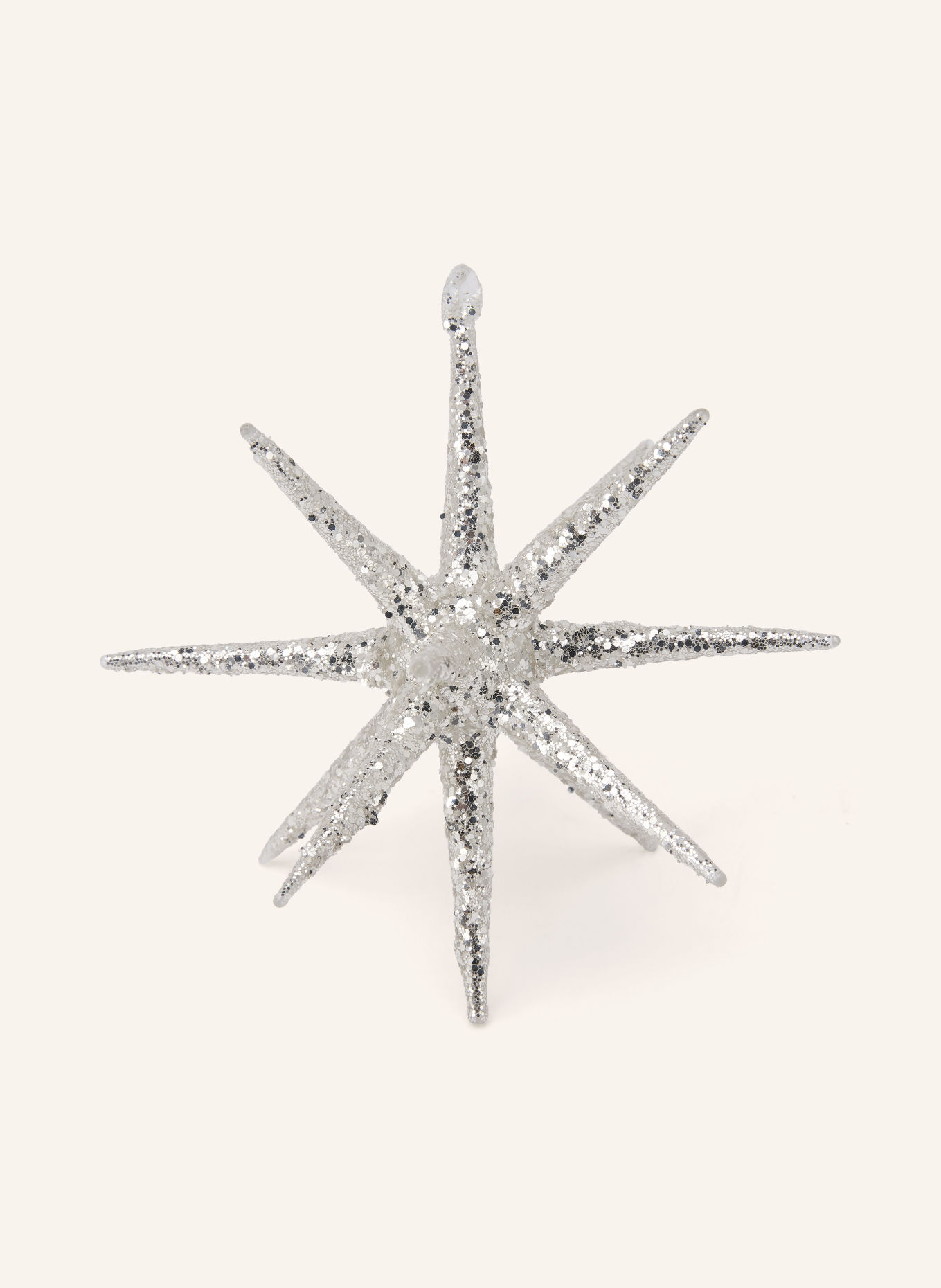 house doctor Set of 4 Decorative Ornaments HDSPIKE: SILVER