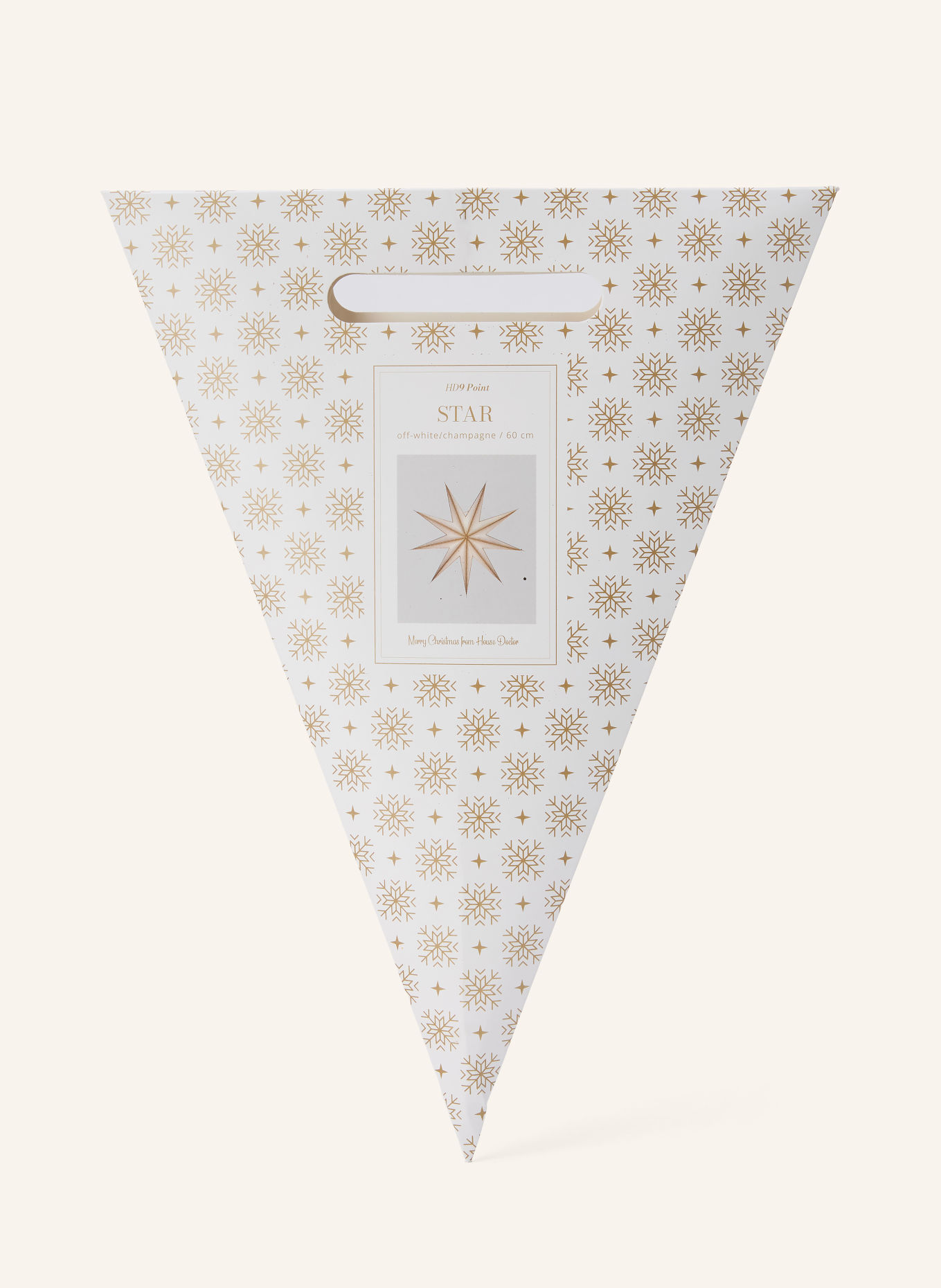 house doctor Decorative Ornament HD9POINT: CREAM / GOLD