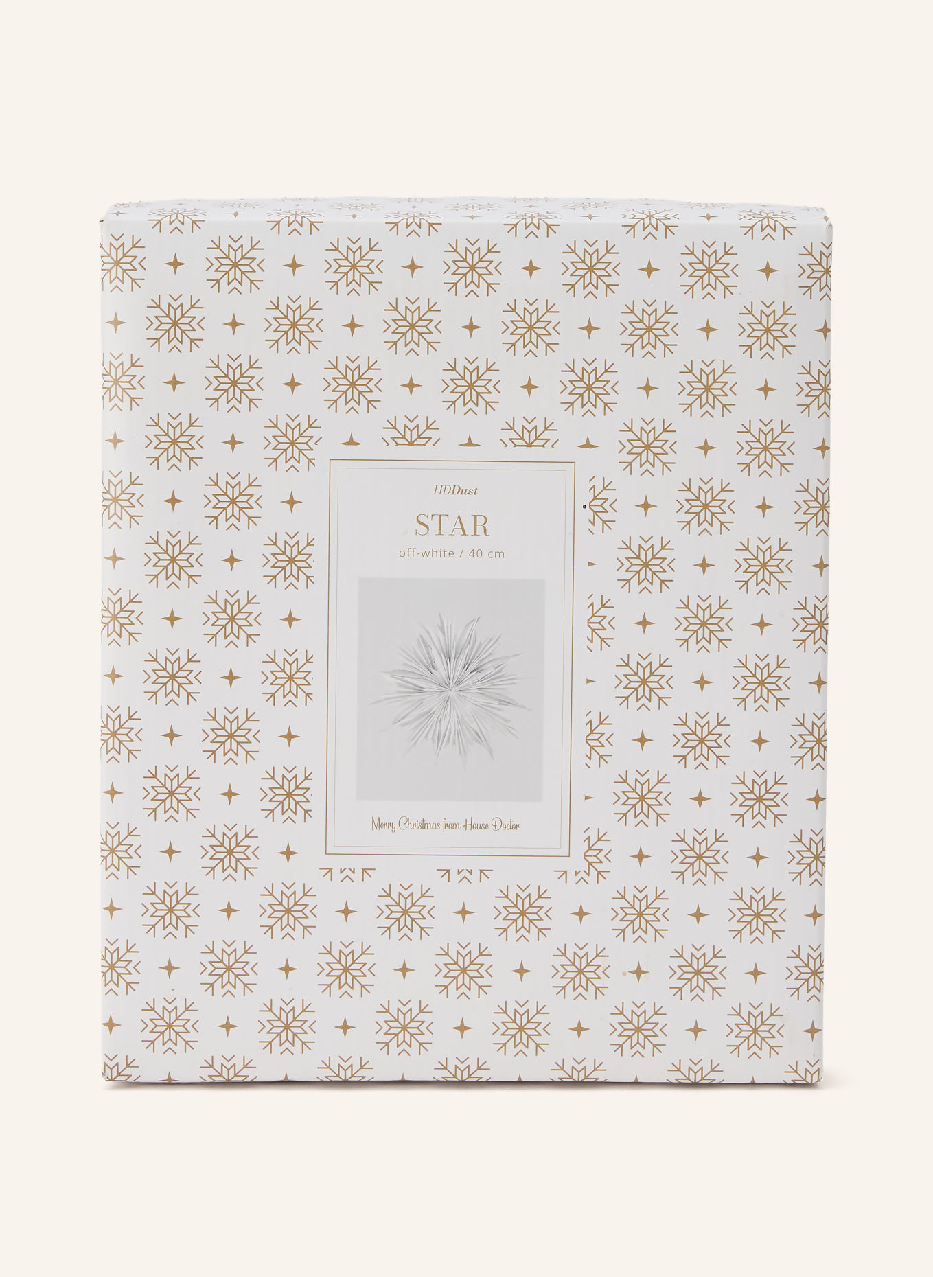 house doctor Decorative Ornament HDDUST: ECRU