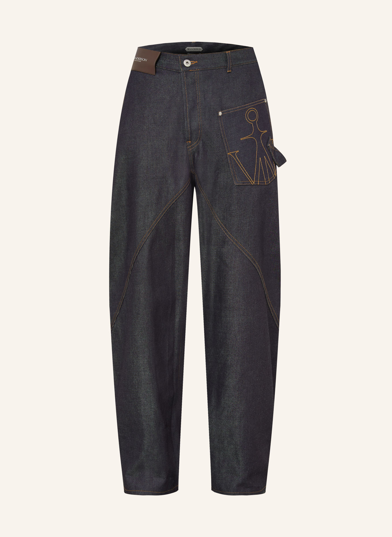JW ANDERSON Jeans TWISTED WORKWEAR Regular Fit: 870 INDIGO