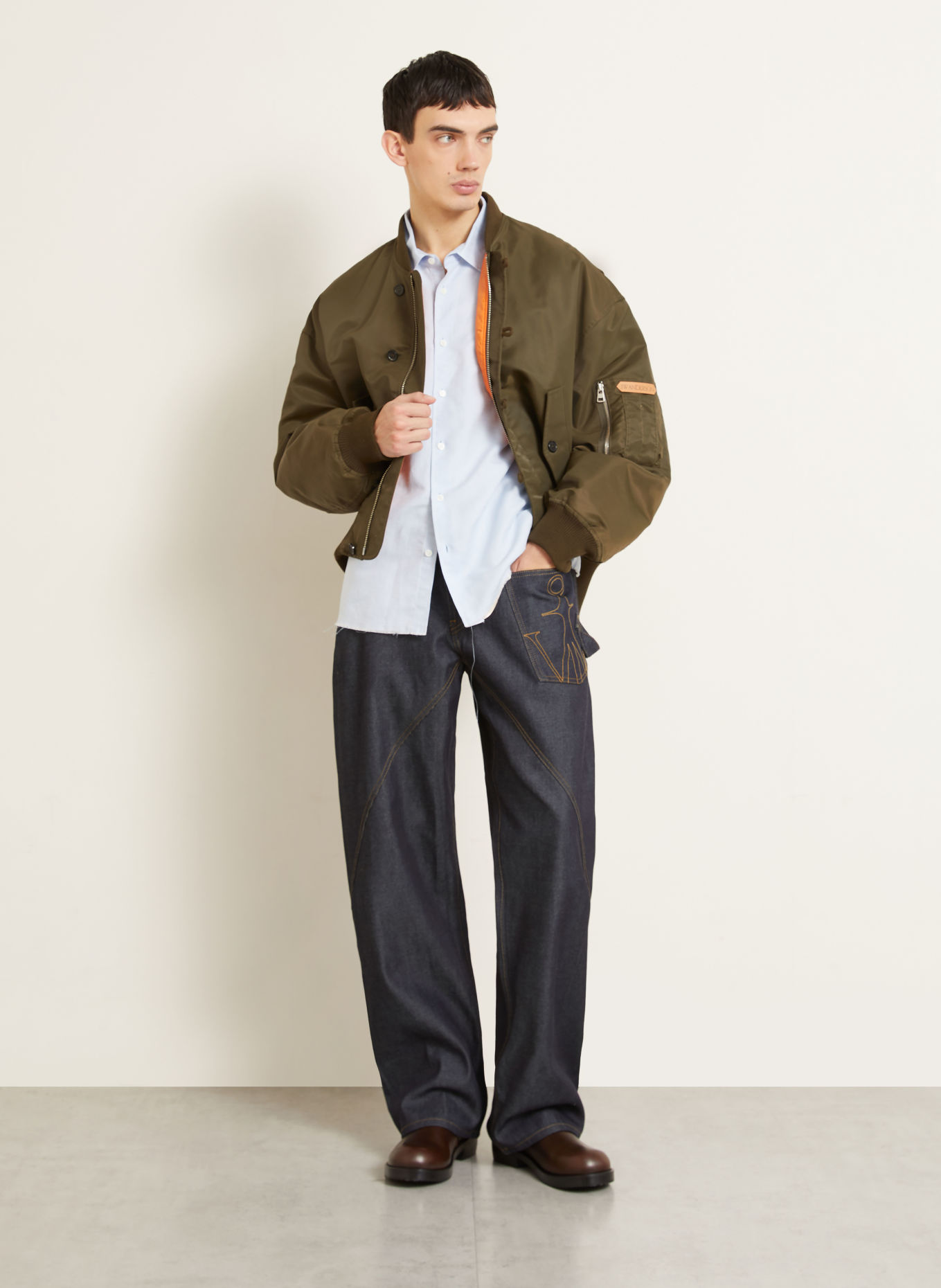 JW ANDERSON Jeans TWISTED WORKWEAR Regular Fit: 870 INDIGO