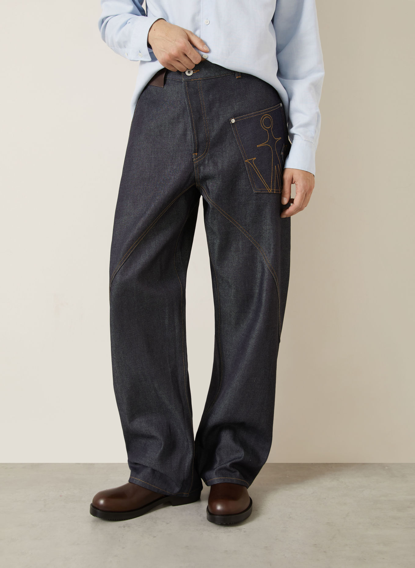 JW ANDERSON Jeans TWISTED WORKWEAR Regular Fit: 870 INDIGO