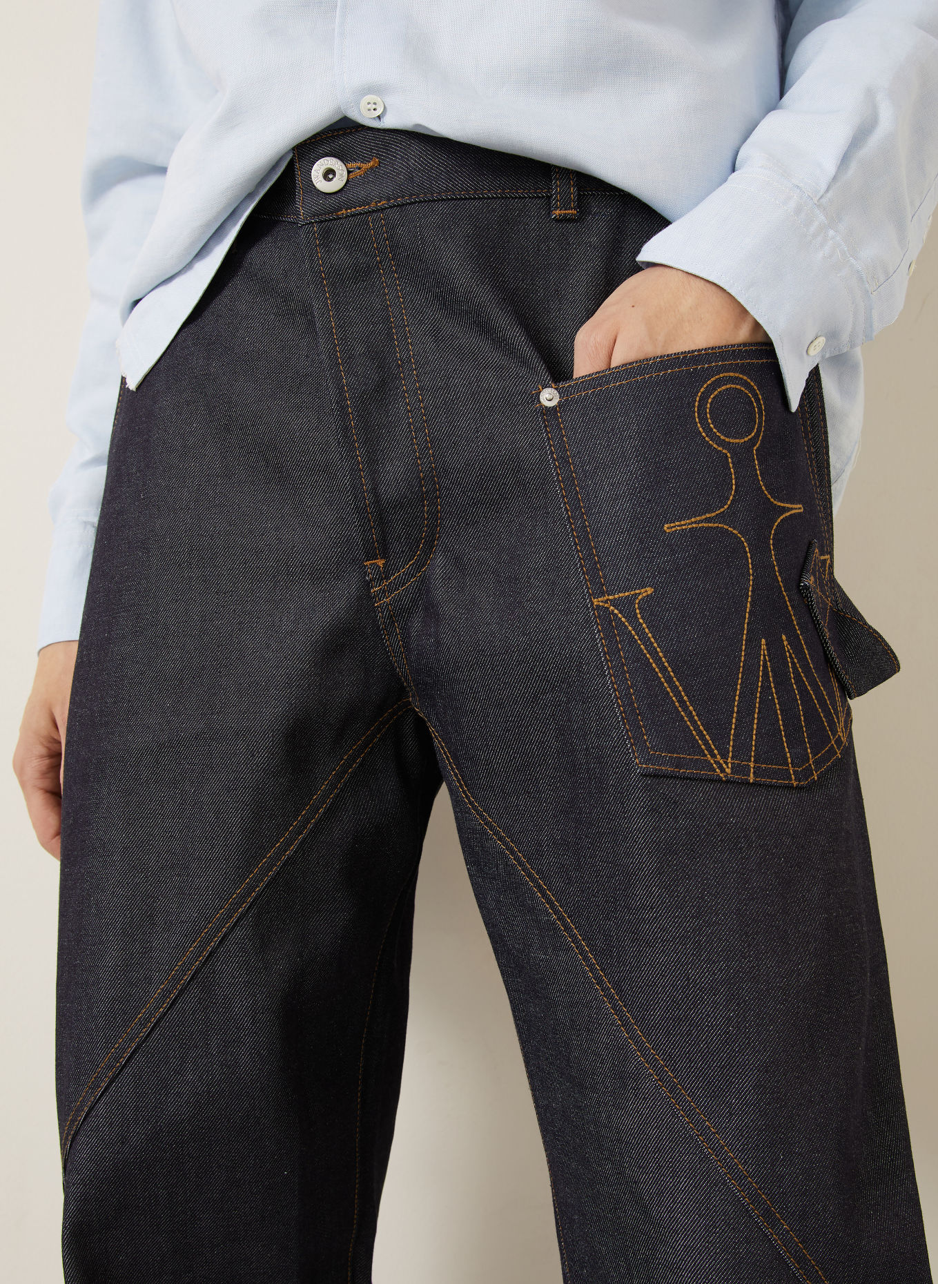 JW ANDERSON Jeans TWISTED WORKWEAR Regular Fit: 870 INDIGO