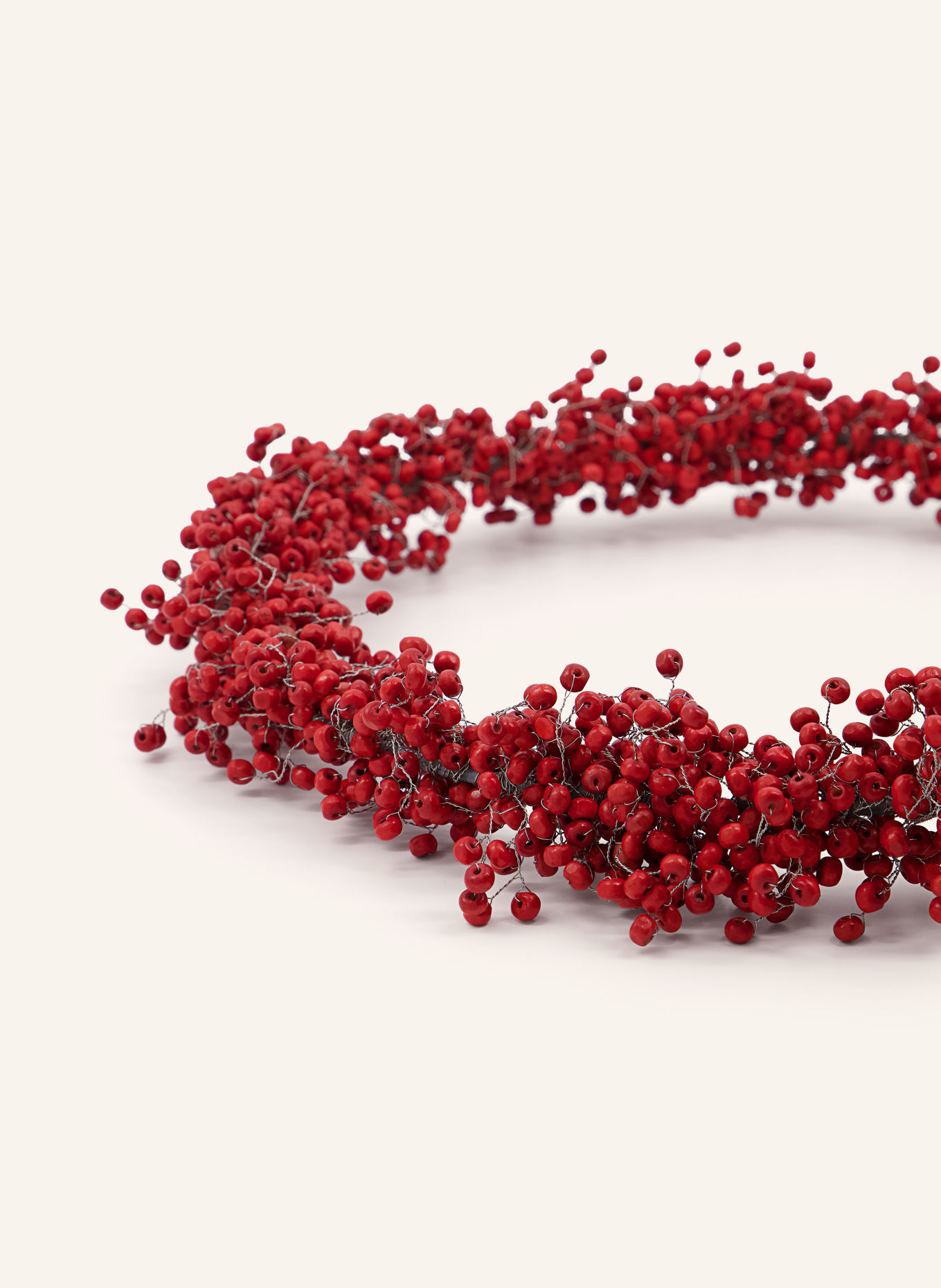 house doctor HDWINTER Decorative Wreath: RED