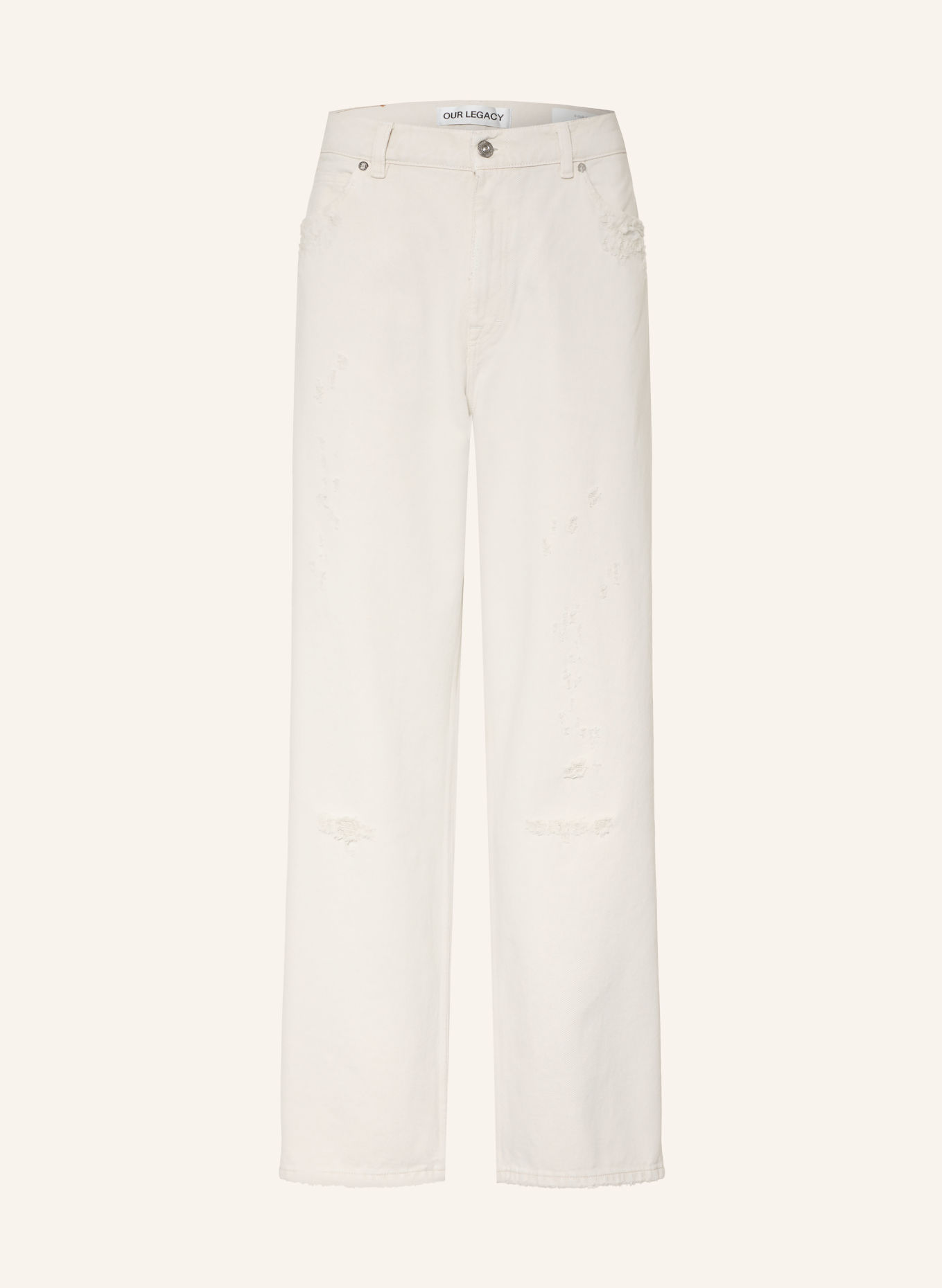 OUR LEGACY Jean VAST CUT, coupe large et ample: Old Chalk Wash