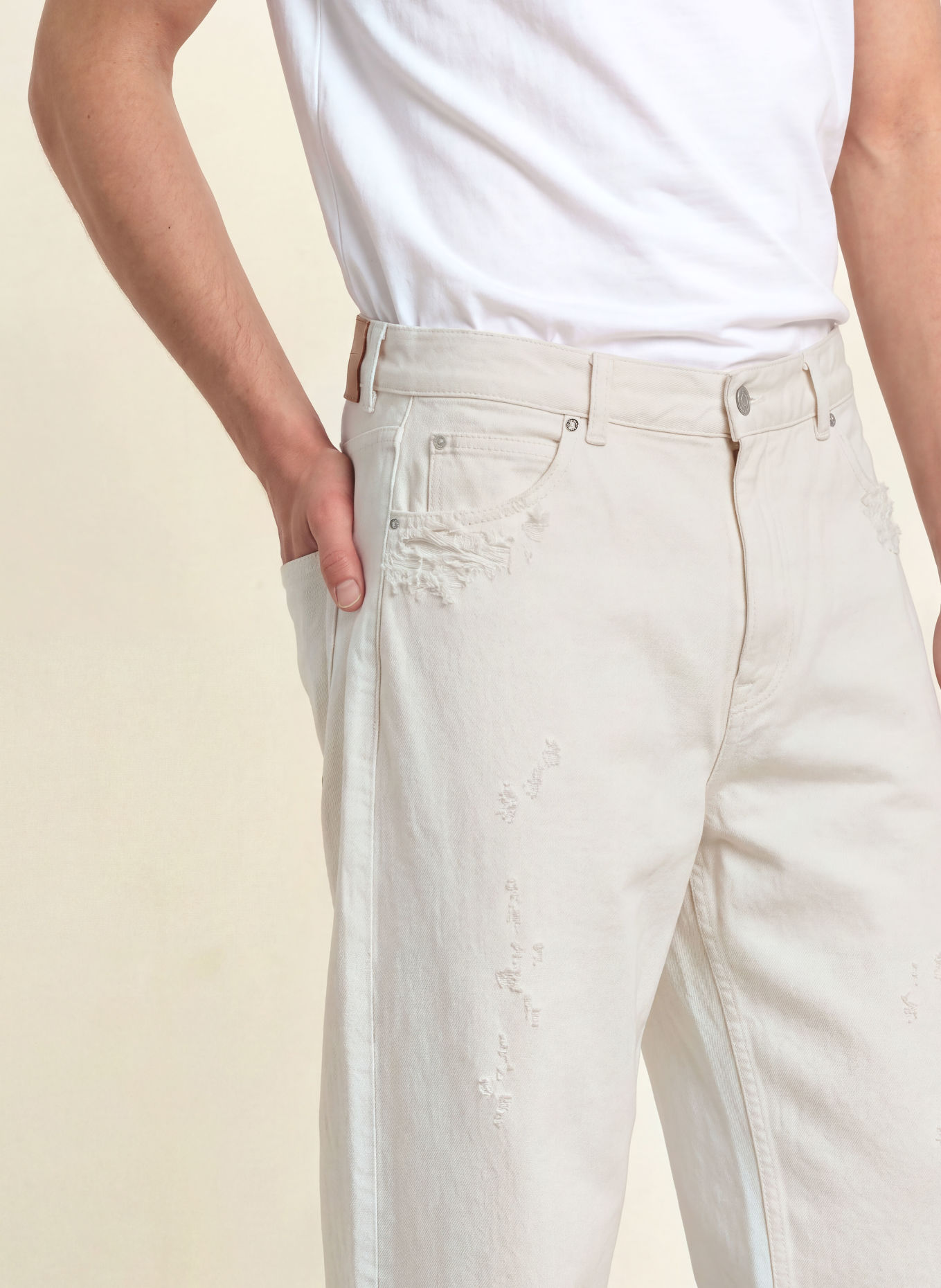 OUR LEGACY Jean VAST CUT, coupe large et ample: Old Chalk Wash