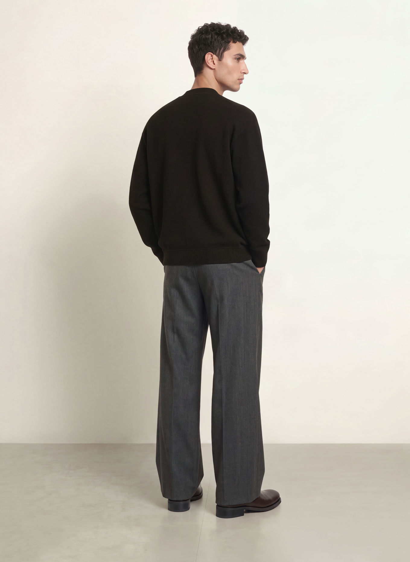 DRYKORN THEELO Cardigan: BLACK