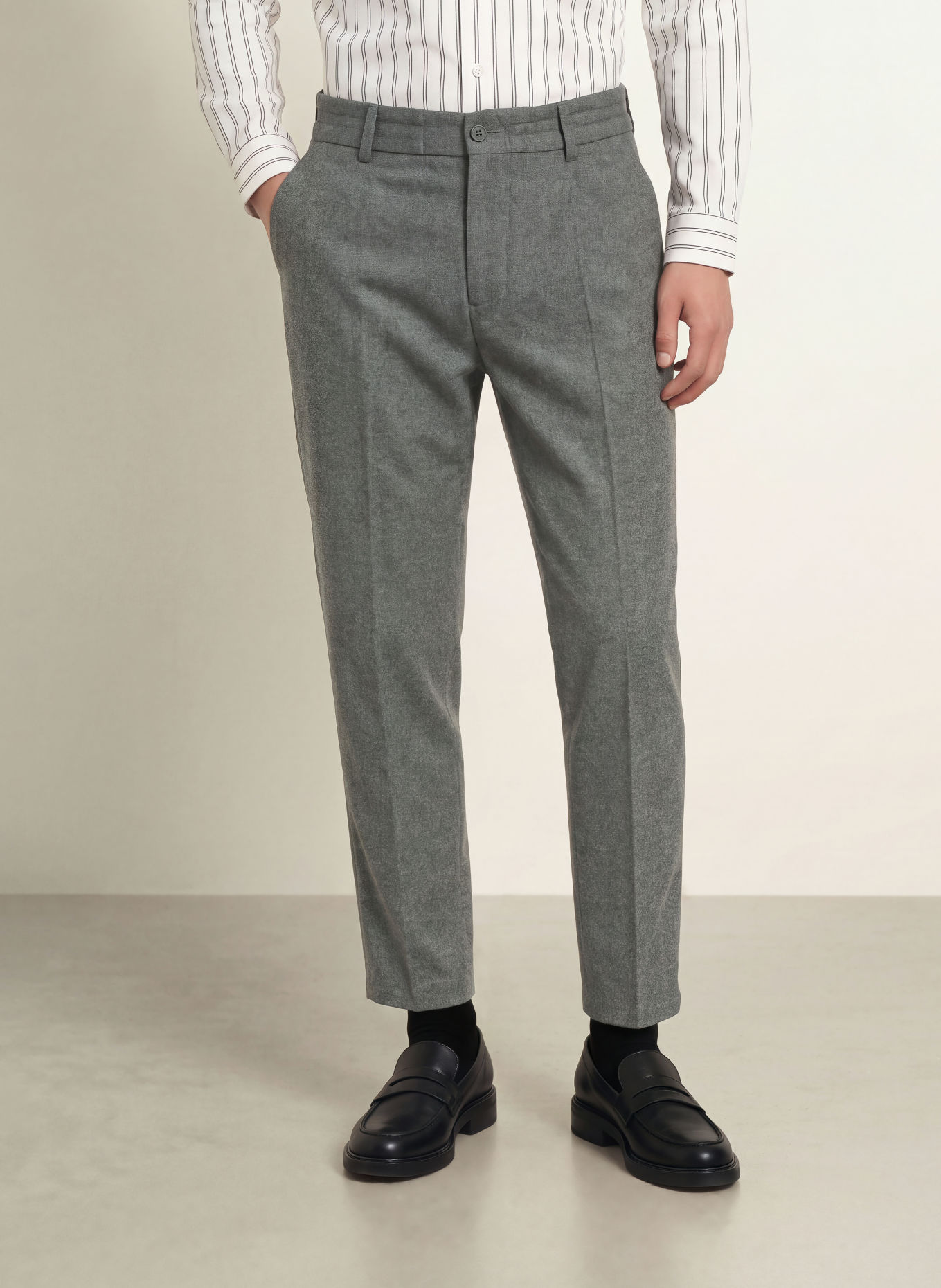 DRYKORN Chino CHASY Extra Slim Fit: DARK GRAY
