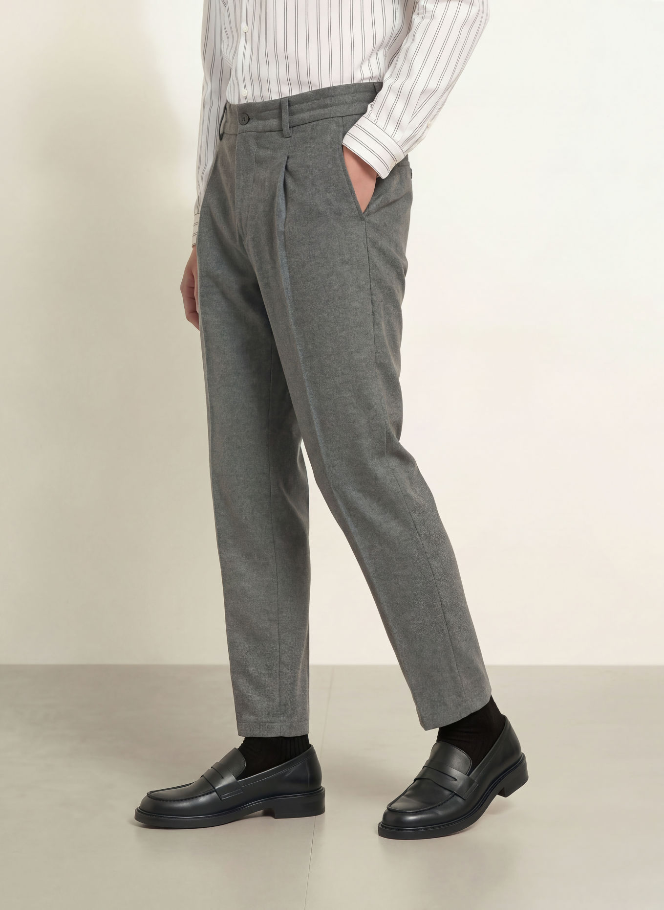DRYKORN Chino CHASY Extra Slim Fit: DARK GRAY