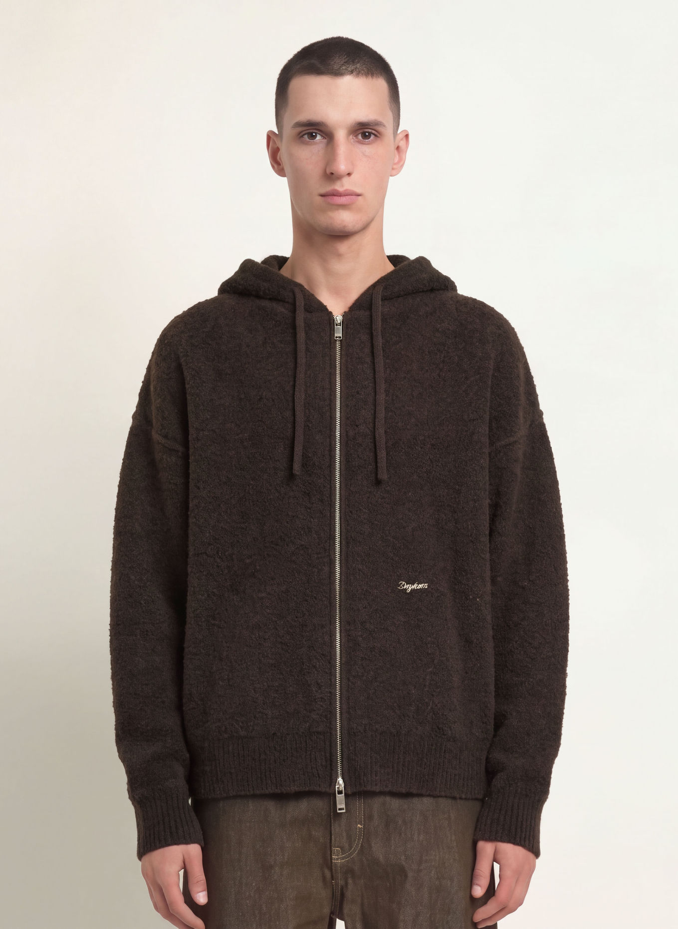 DRYKORN Strickjacke KHALIO: DUNKELBRAUN