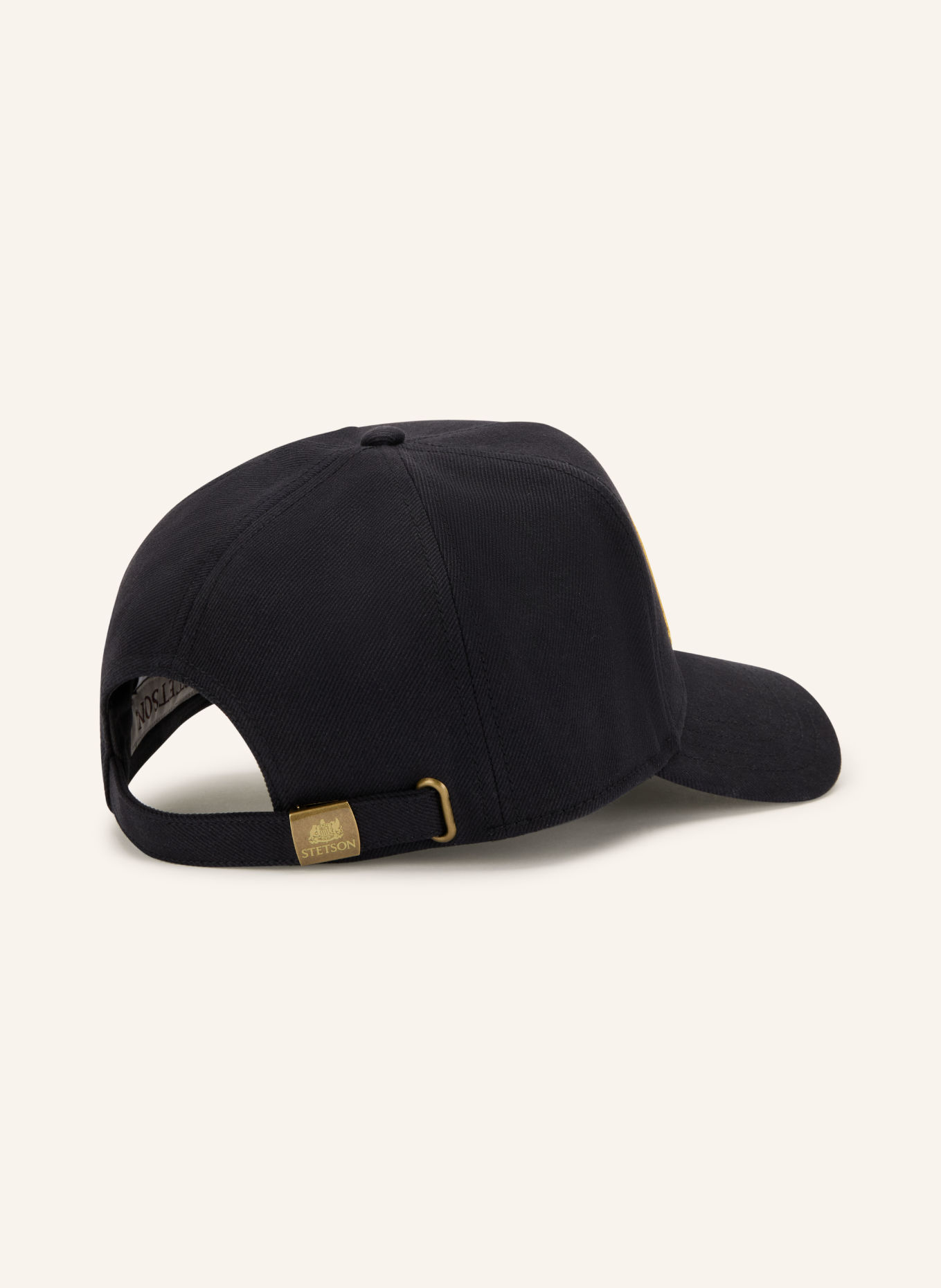 STETSON Cap: BLACK / YELLOW / WHITE