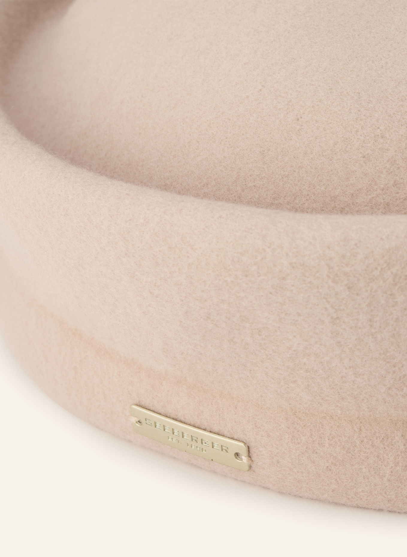 SEEBERGER Hat: LIGHT BROWN