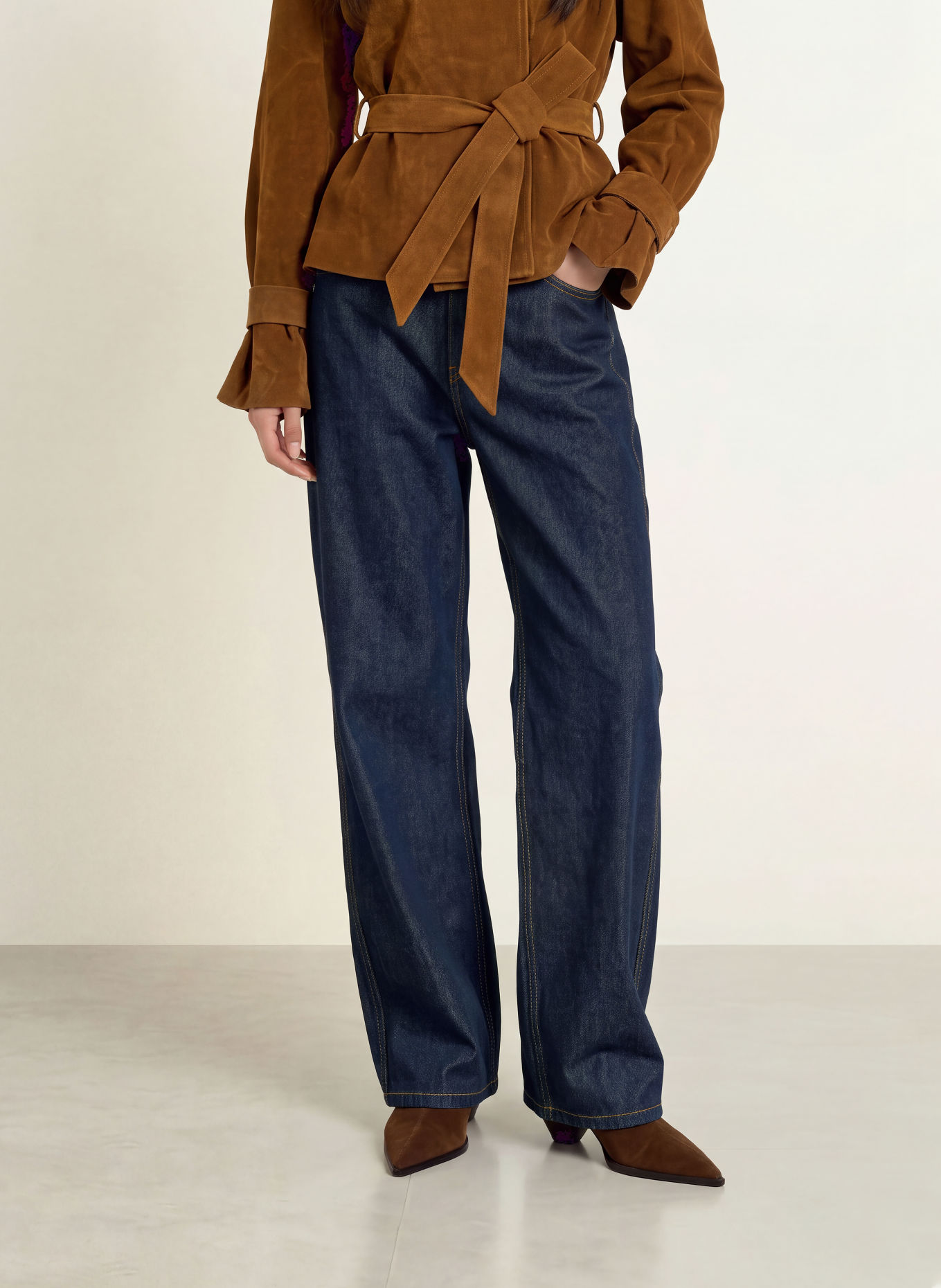 ICHI Wide-Leg jeans IHBLICH: 900000209 DENIM AUTHENTIC BLUE