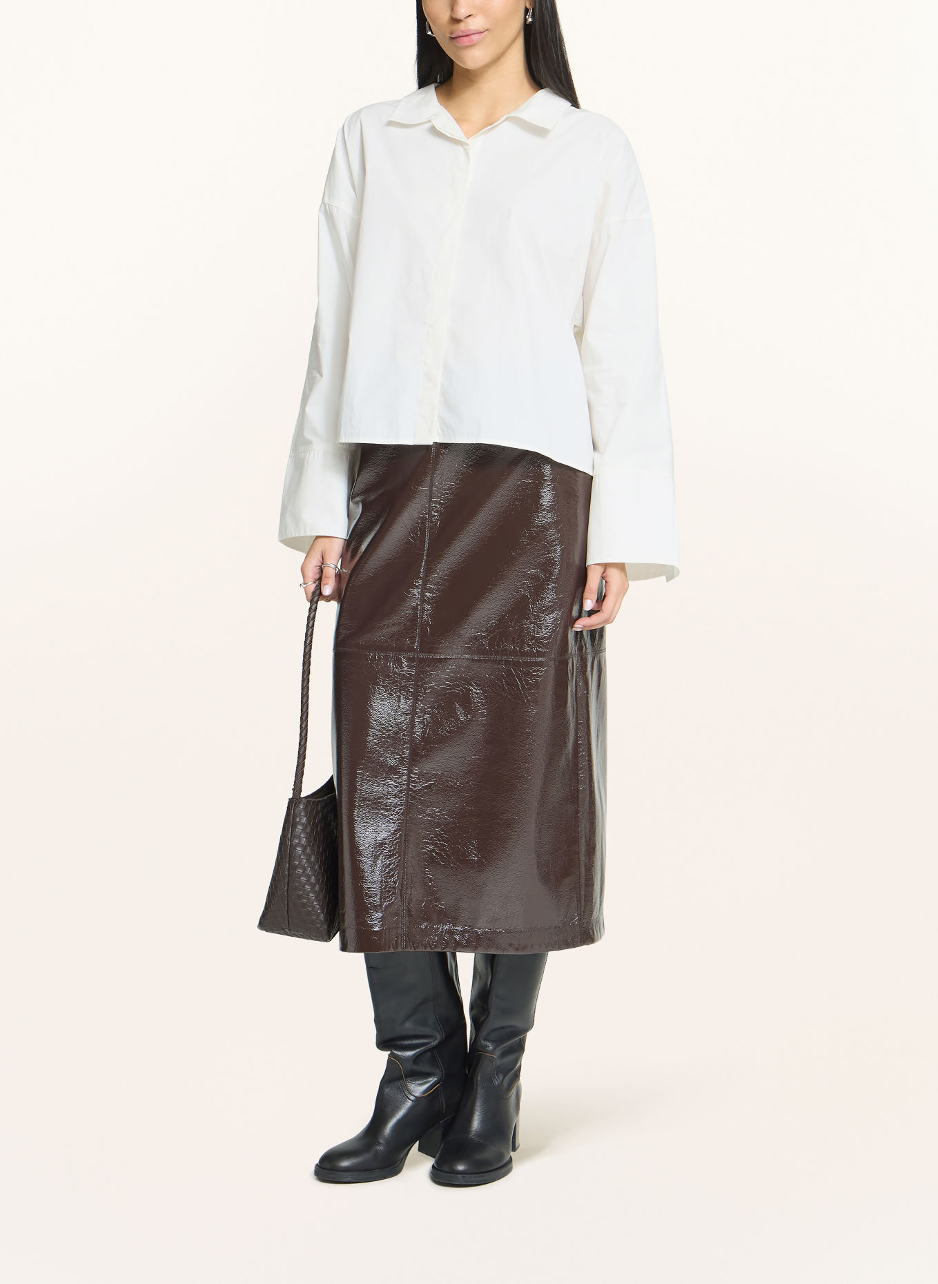 ICHI IHKAYSA Shirt blouse: WHITE