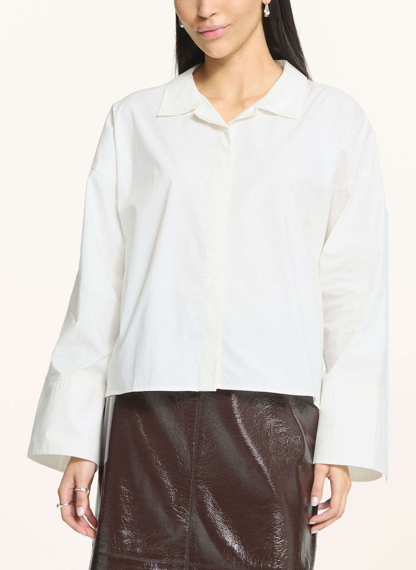 ICHI IHKAYSA Shirt blouse: WHITE