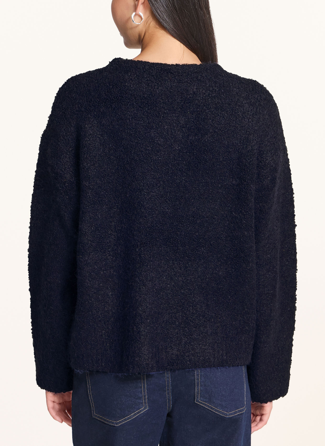 ICHI IHSARISA Sweater: DARK BLUE