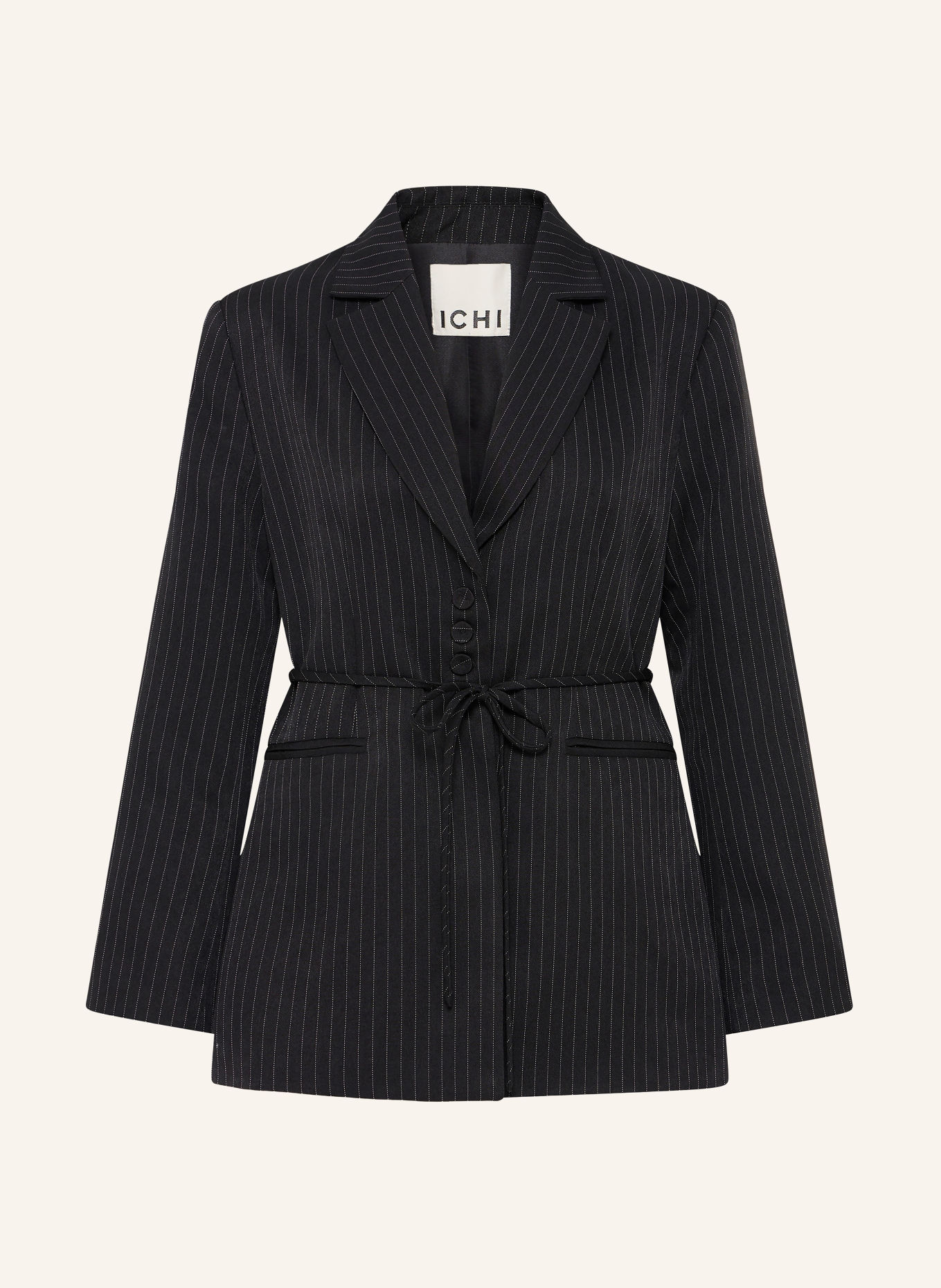 ICHI Blazer IHILYANA: SCHWARZ / WEISS