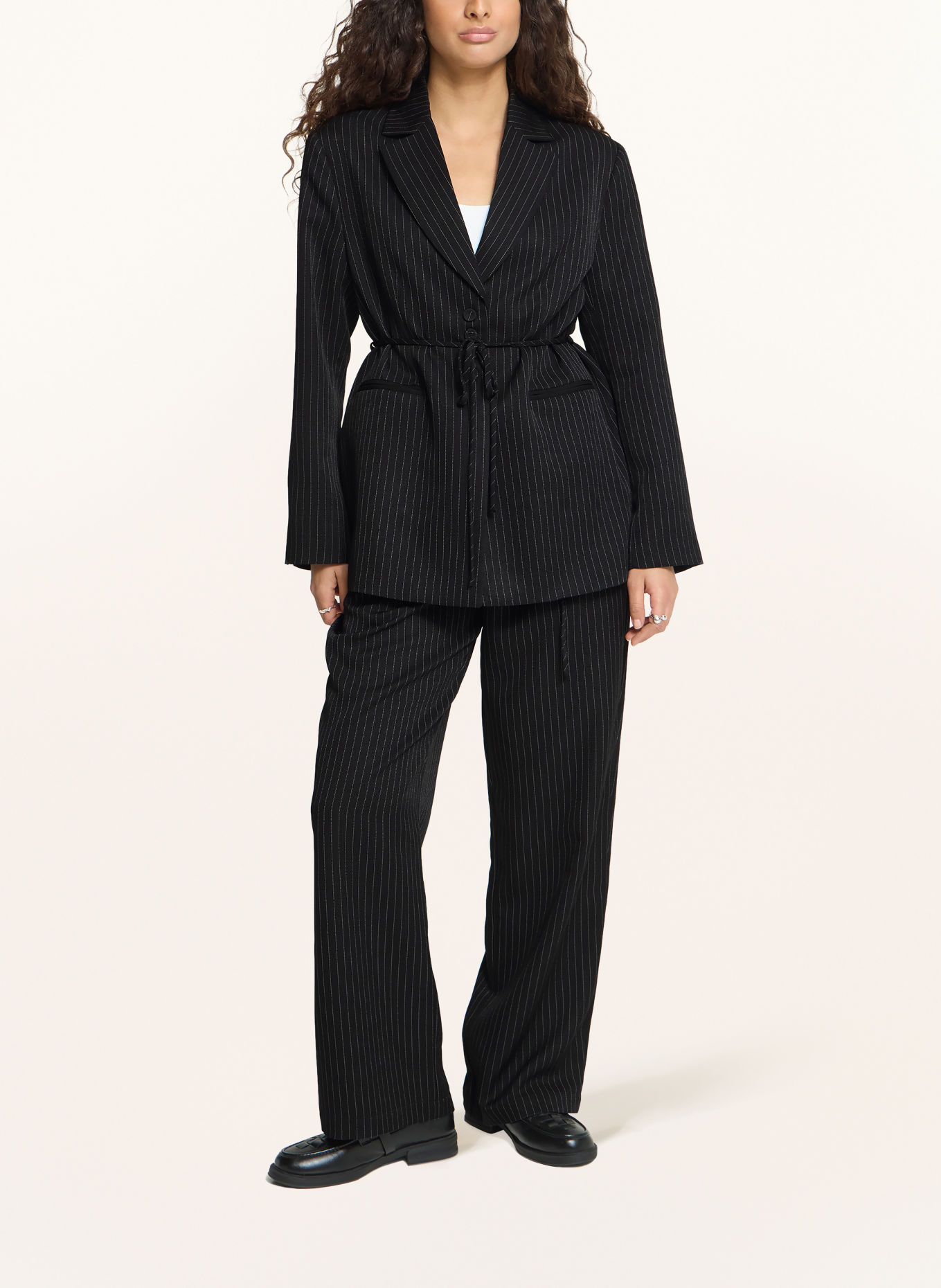 ICHI Blazer IHILYANA: SCHWARZ / WEISS