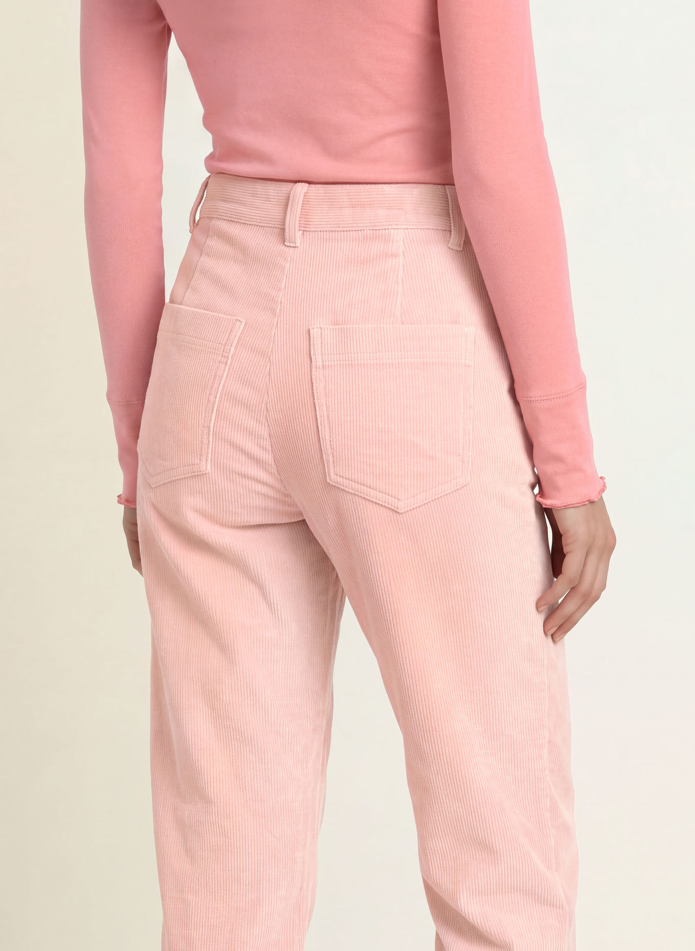 MARC CAIN Spodnie z sztruksu RUMA: 213 warm rose
