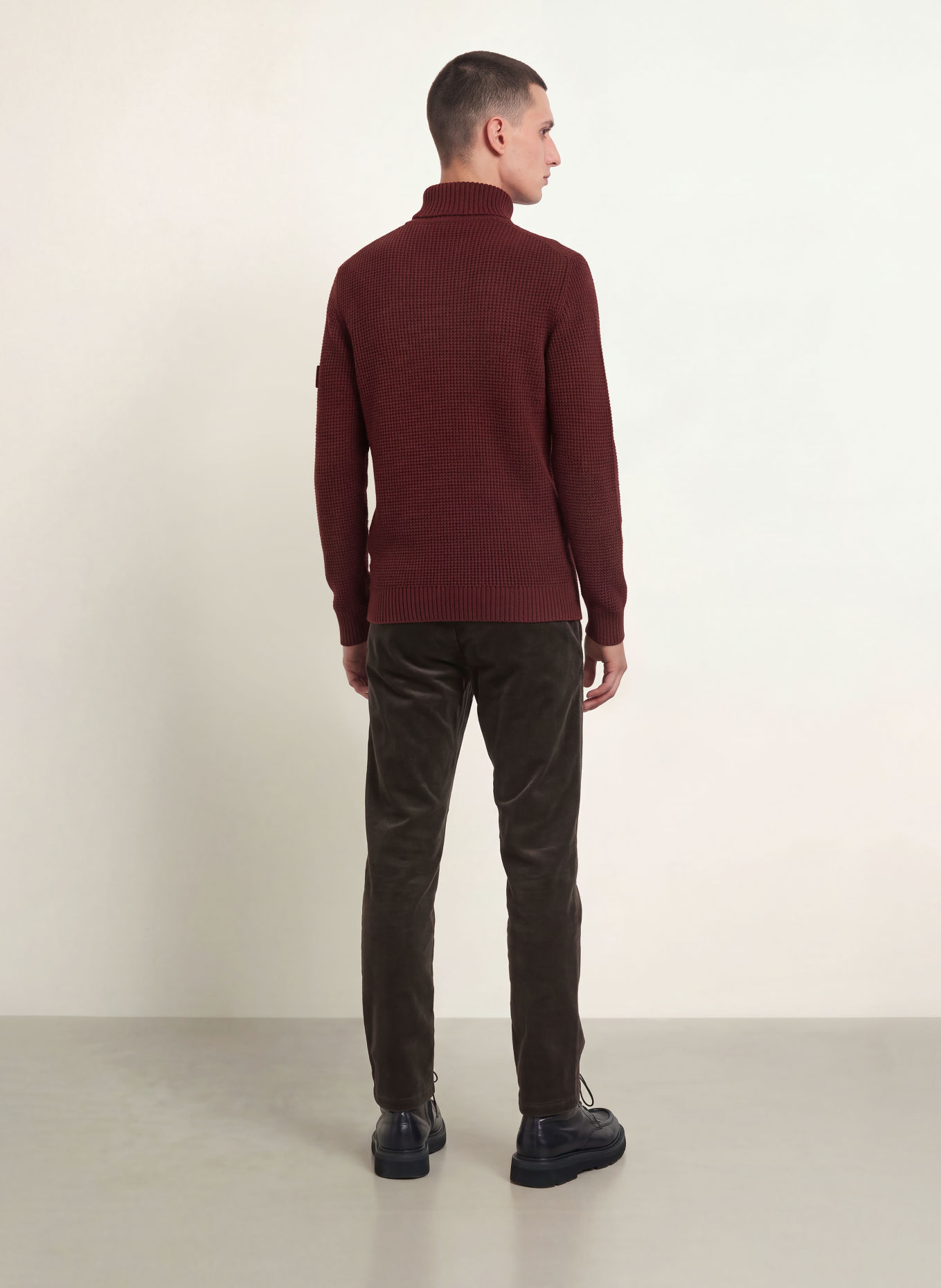 JOOP! JEANS HORIANO Turtleneck sweater: DARK RED