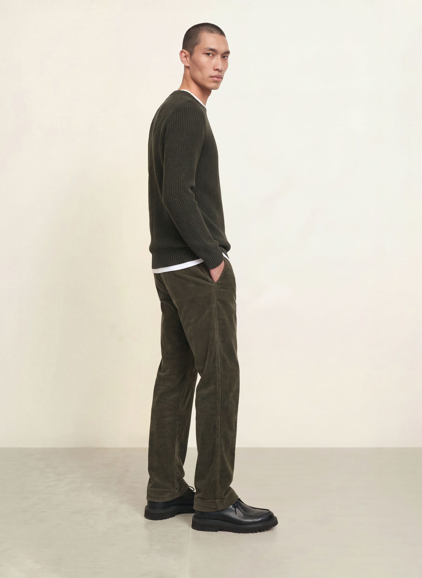 JOOP! JEANS HONARO Sweater: DARK GREEN