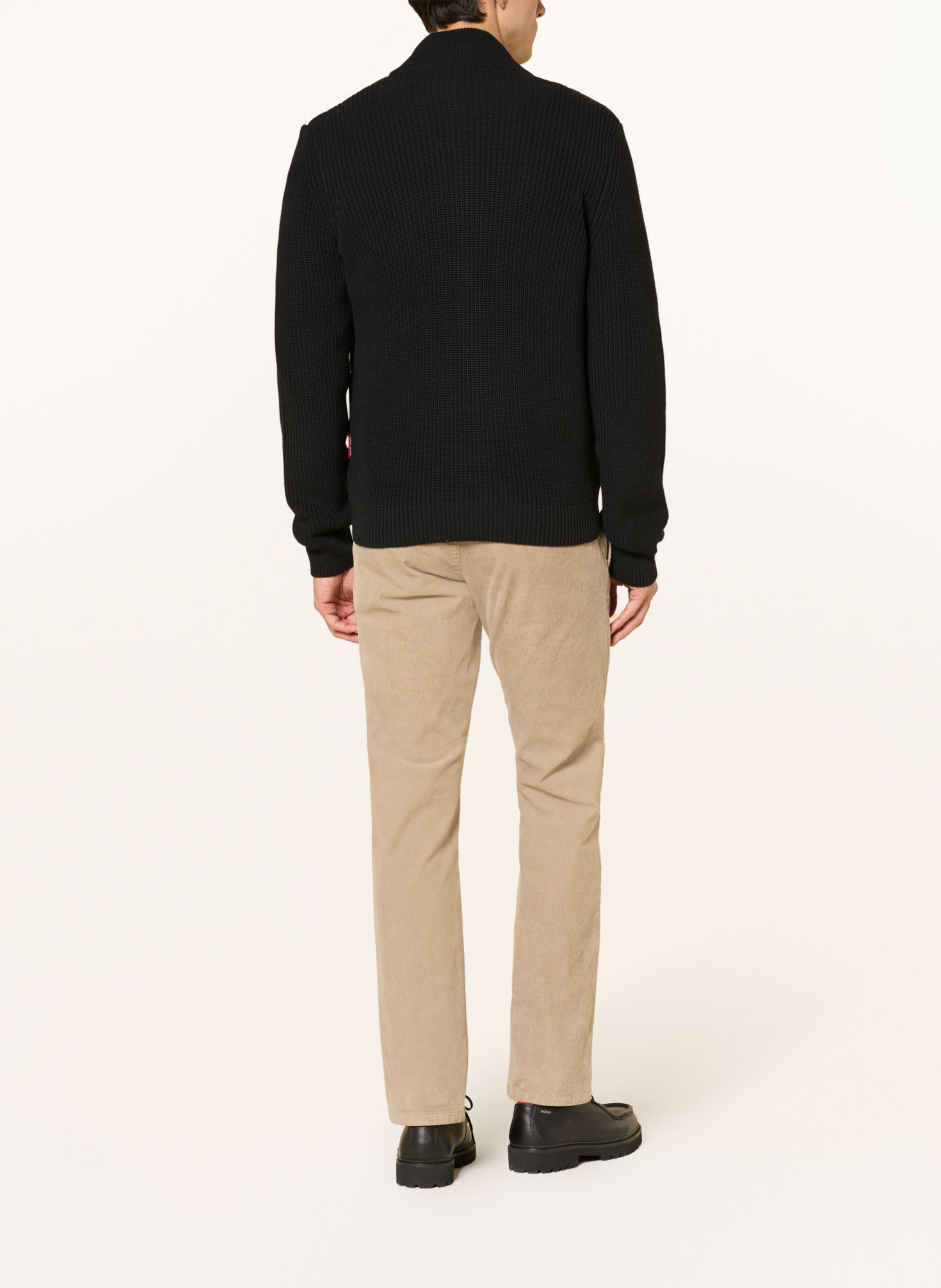 JOOP! JEANS Blouson NEILASSO im Materialmix: SCHWARZ